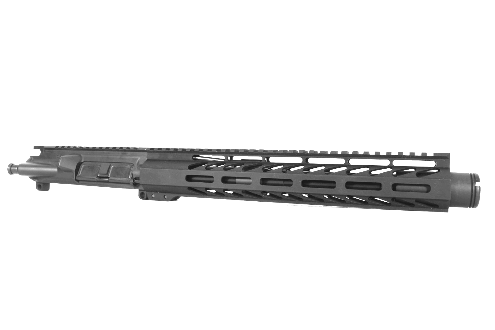 10.5 inch AR-15 458 Socom Pistol Length M-LOK Keymod Melonite Upper with Can
