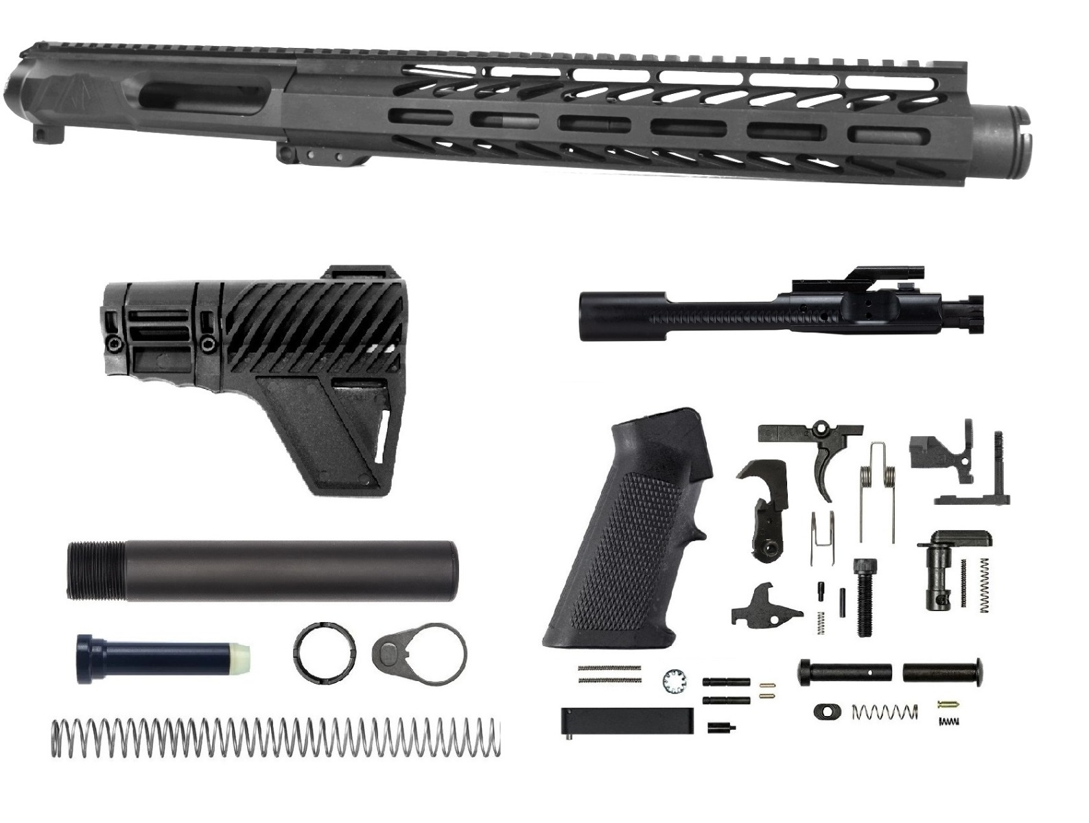 10.5 inch 458 Socom AR-15 Side Charging Upper Kit | Pro2A Tactical