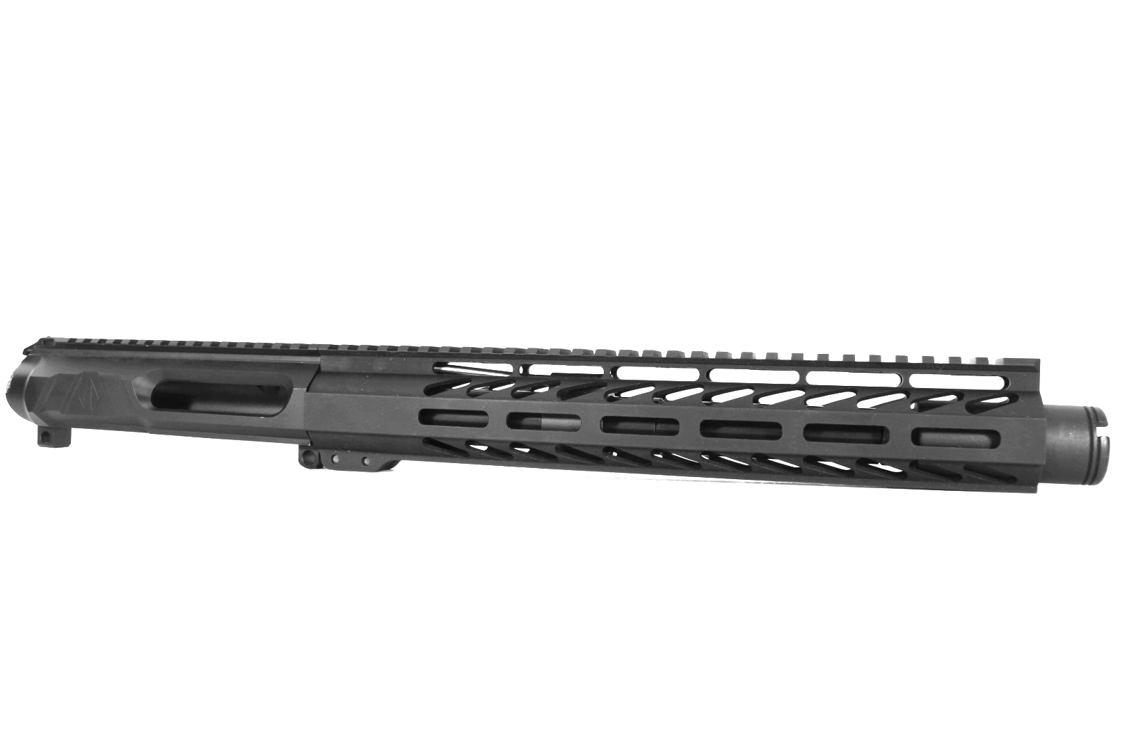 10.5 inch AR-15 Non Reciprocating Side Charging 9x39 Pistol Length M-LOK Keymod Melonite Upper w/Can