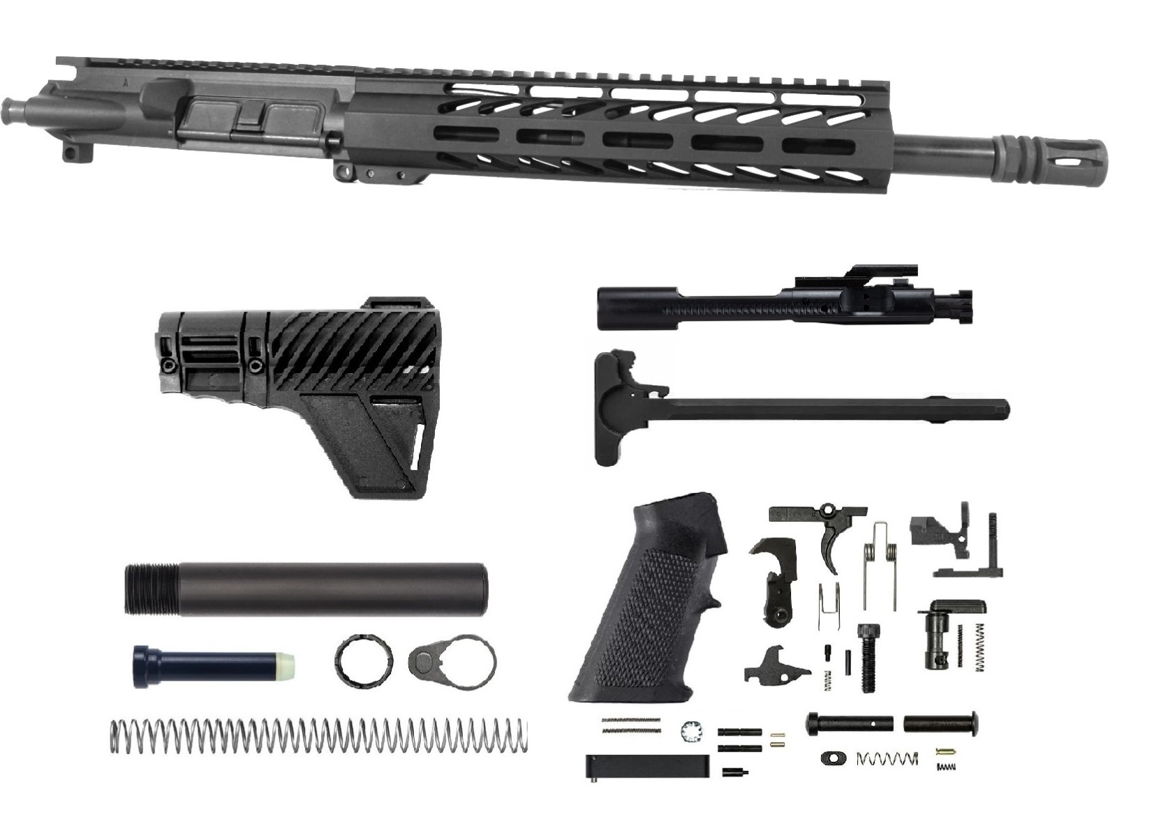12.5 inch 300 Blackout AR Upper Kit | Pro2A Tactical