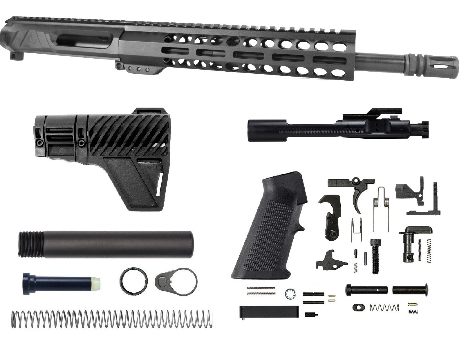 12.5" 338 ARC Upper Kit | NR Side Charging 