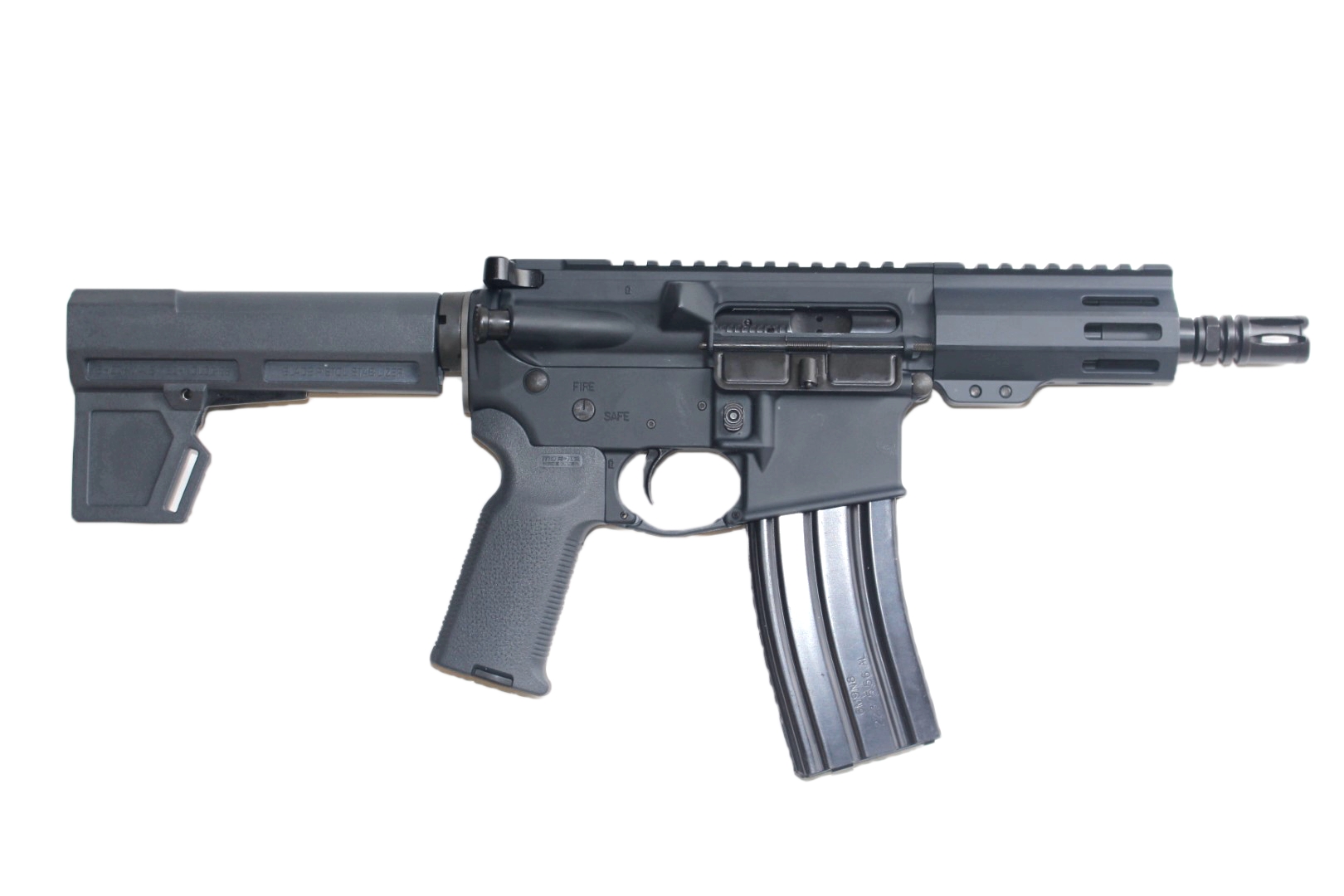 5 inch 5.56 NATO Melonite AR-15 Pistol | Stealth Gray