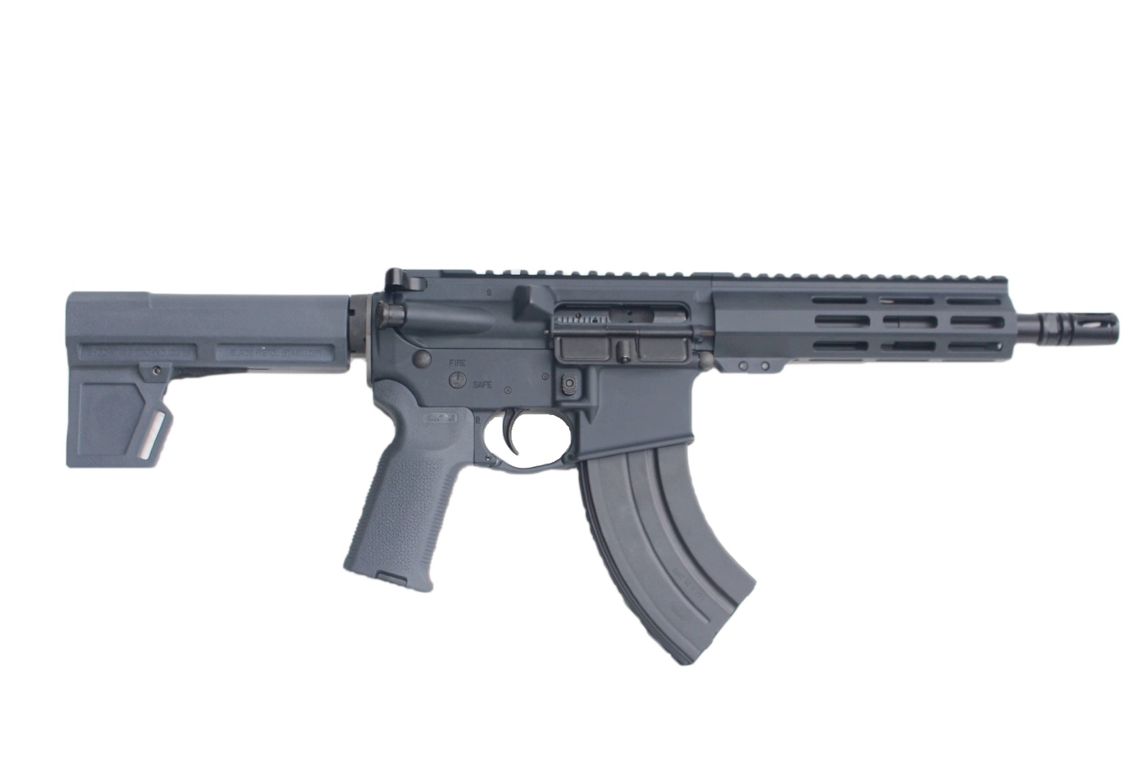 8.5 inch 9x39 Russian AR Pistol | Gray Color