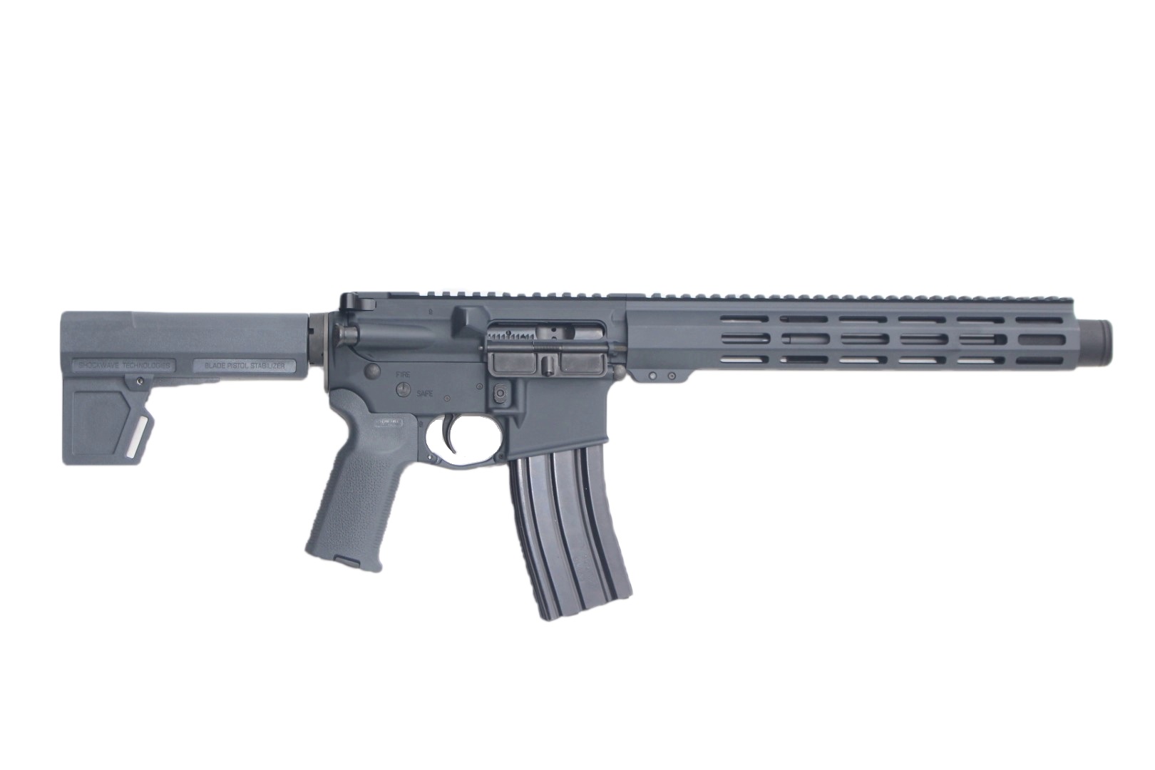 10.5 inch 458 Socom AR Pistol | Magpul Gray