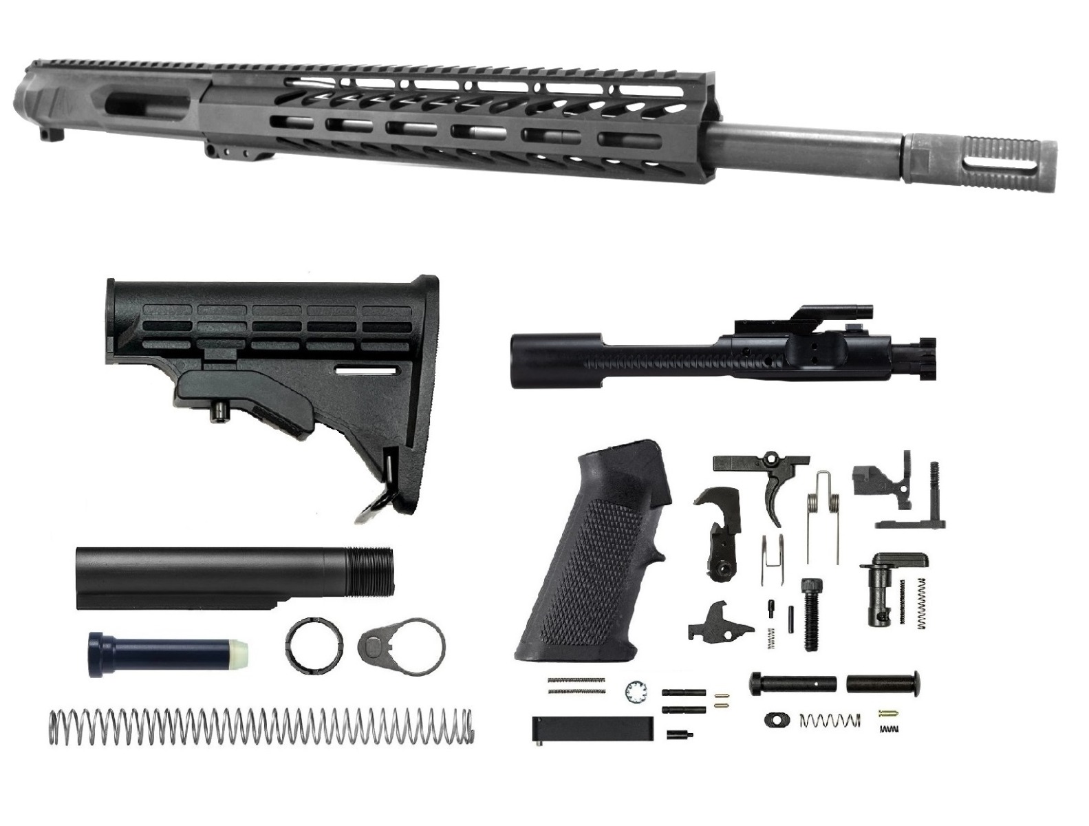 16 inch 450 Bushmaster AR-15 Upper Kit | NR Side Charging