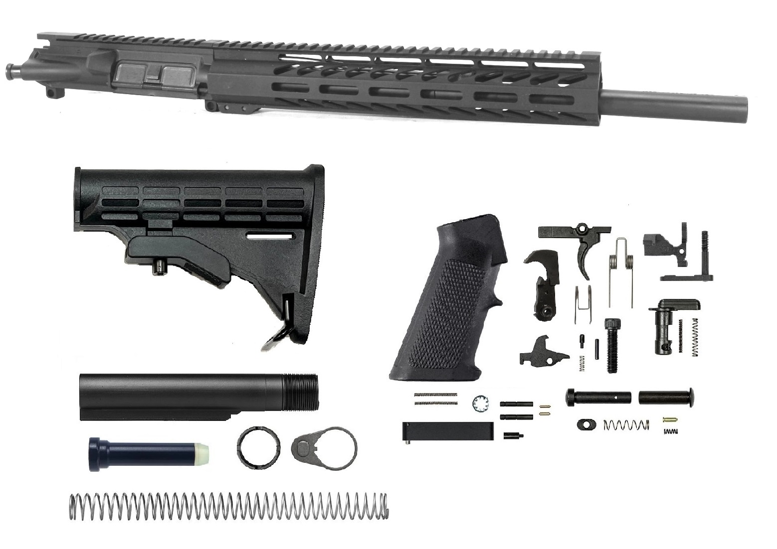 16 inch 223 Wylde AR-15 Upper Kit | Unthreaded