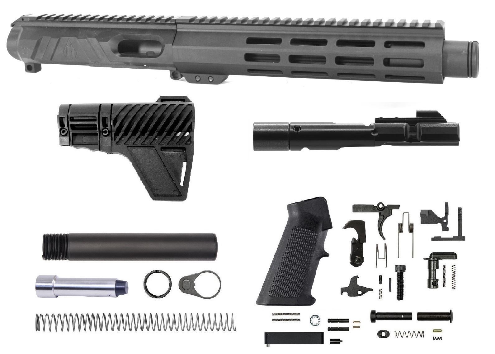 8 inch Side Charging 9mm Upper Kit | Fast Shipping | US Made