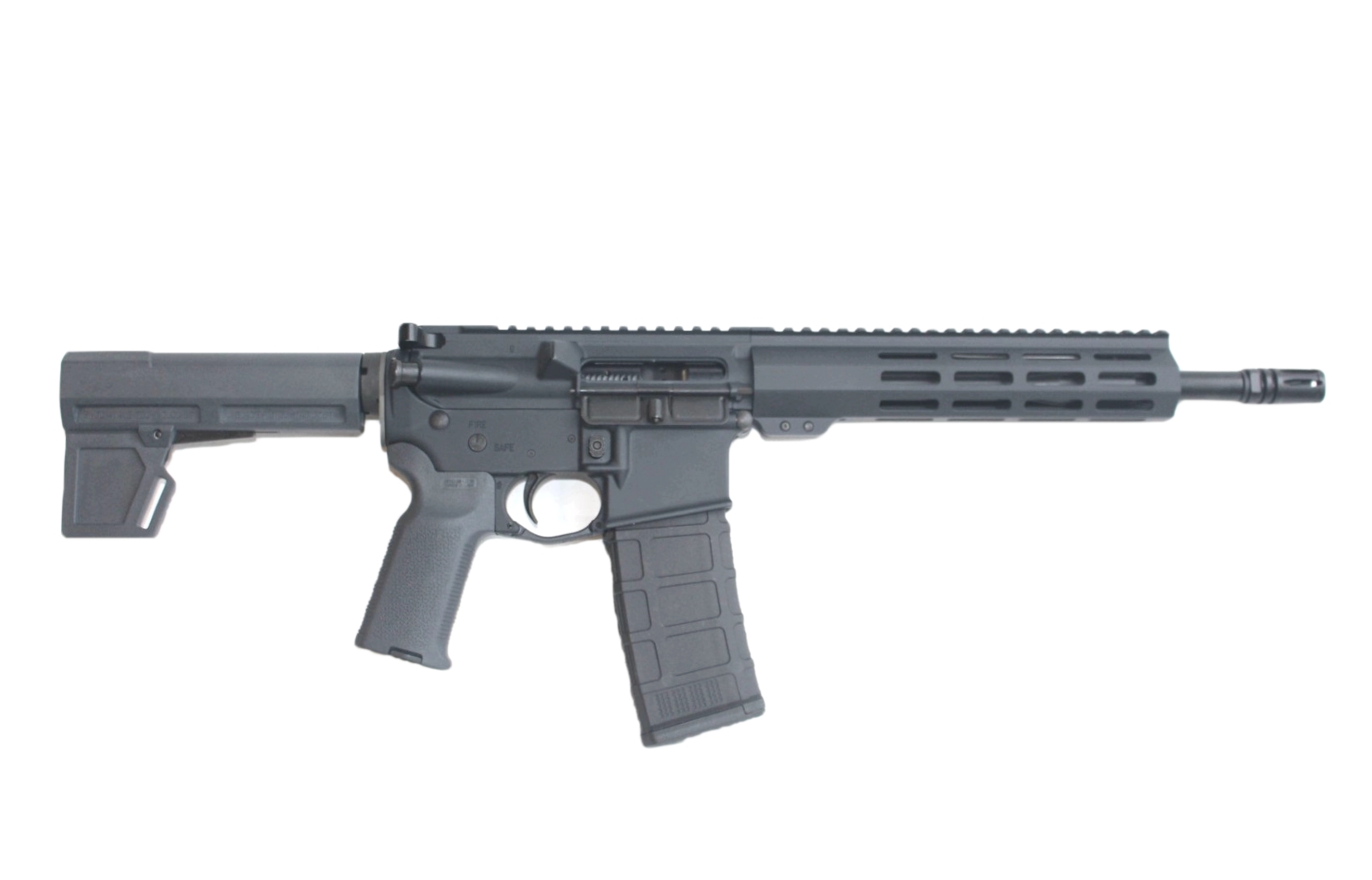 11.5 inch AR-15 5.56 NATO Pistol | Stealth Gray