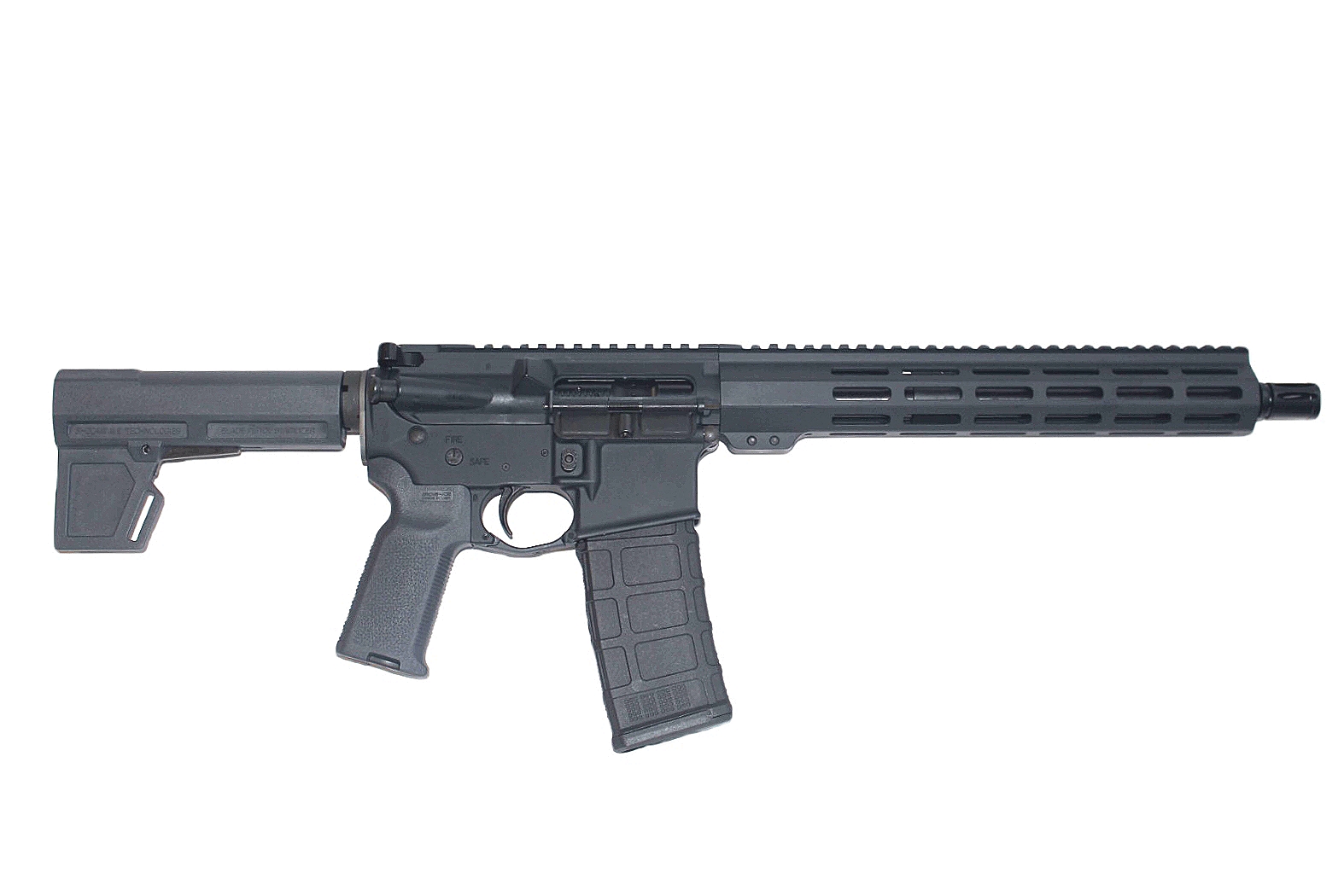 12.5 inch 300 Blackout AR-15 Pistol | Stealth Gray