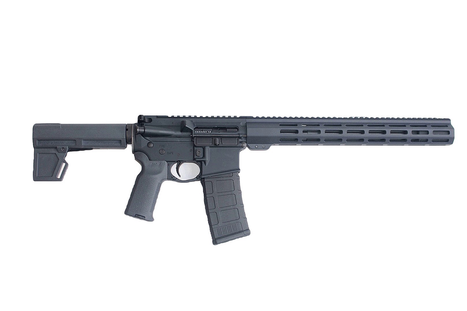 12.5 inch 300 Blackout AR15 Pistol | Stealth Gray