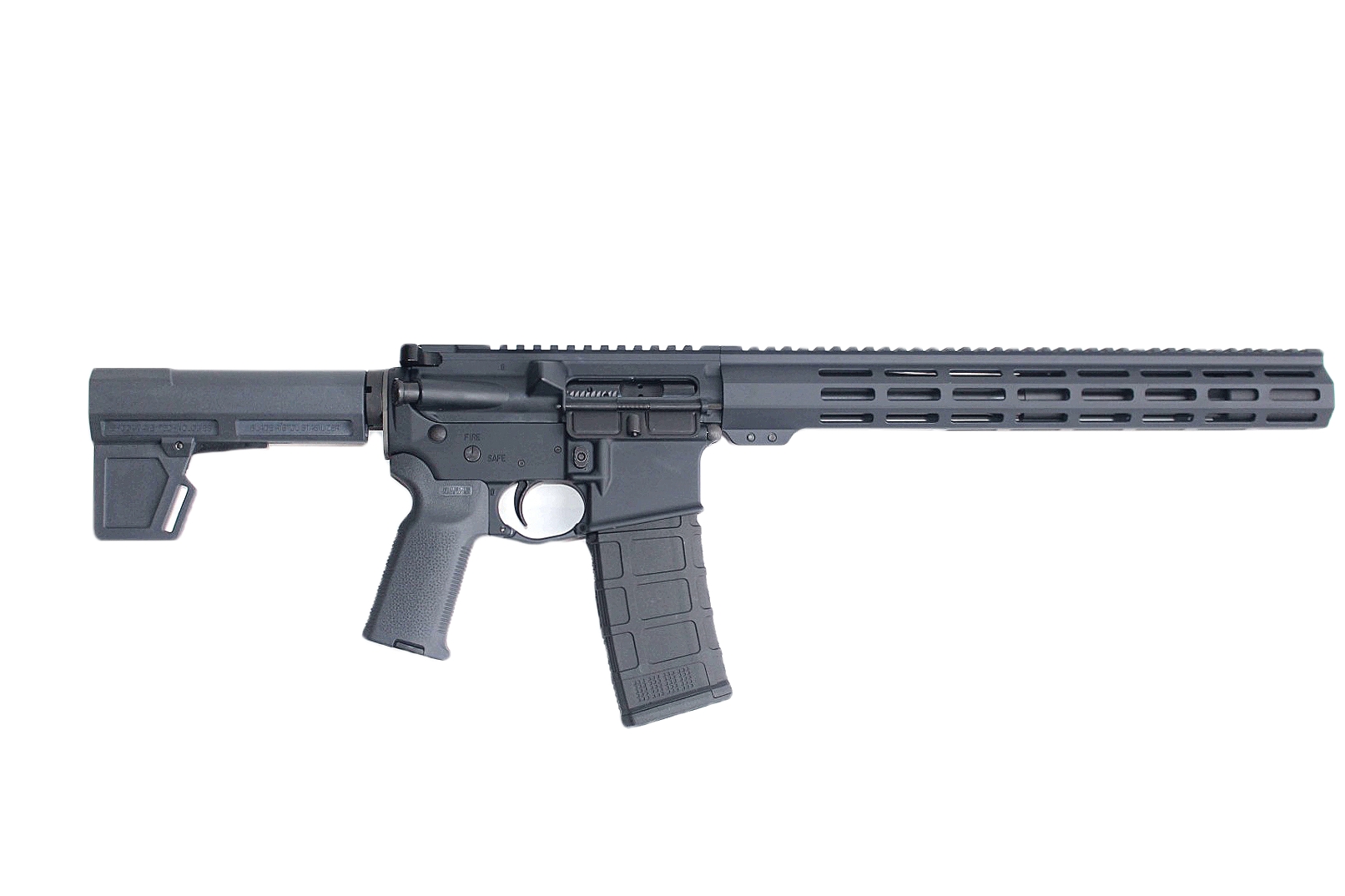 12.5 inch 6.5 Grendel AR15 Pistol | Stealth Gray