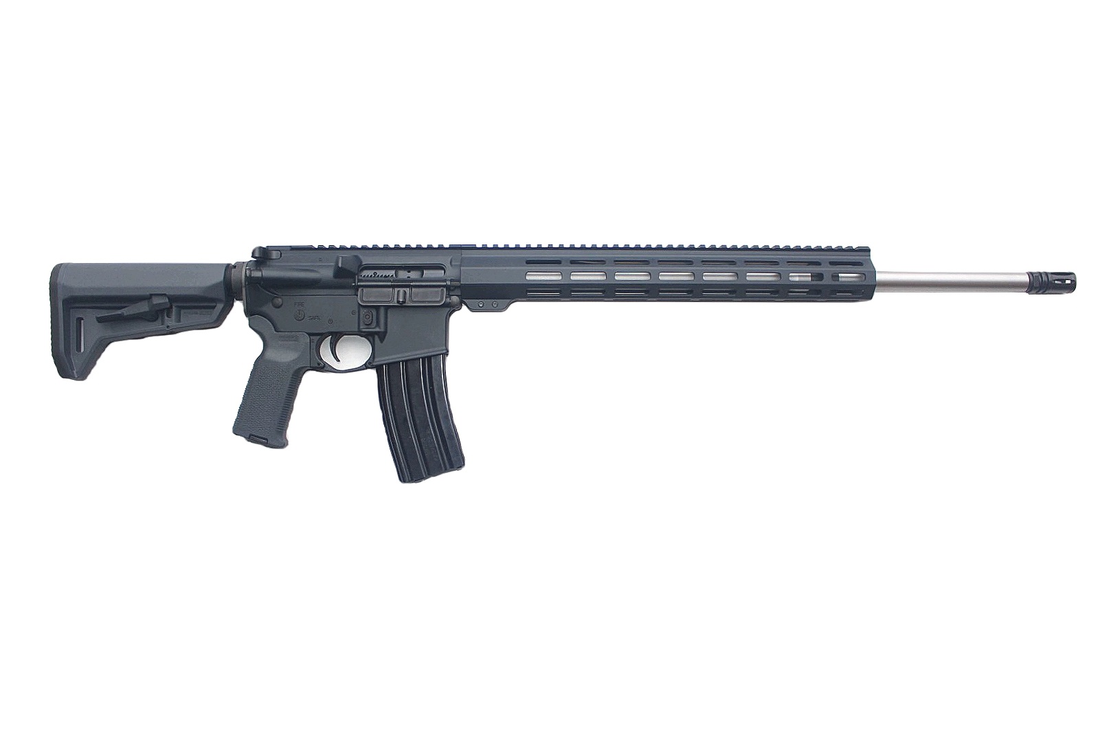 22" 223 Wylde Stainless Premium Rifle Stealth Gray