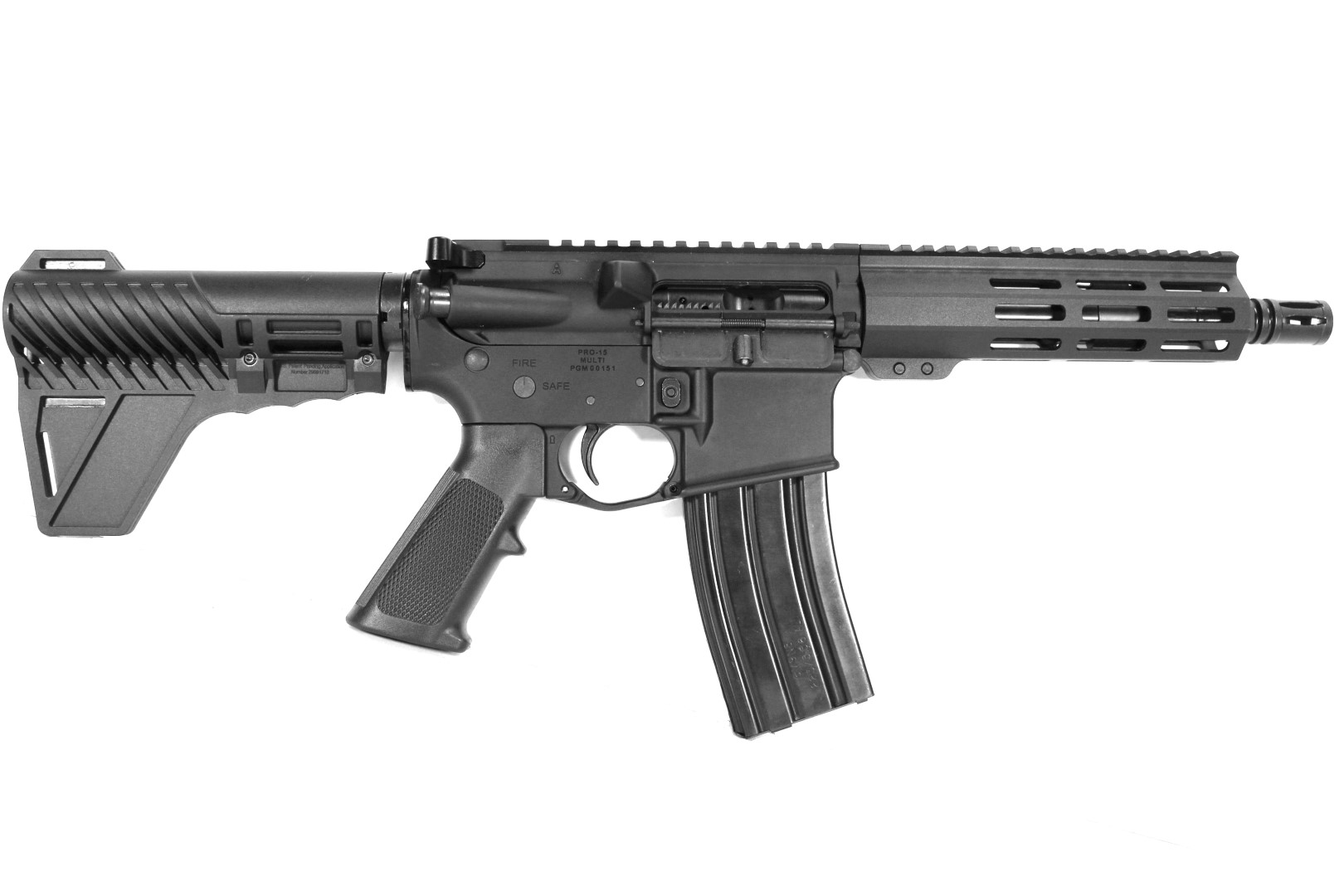 7.5 inch 450 Bushmaster AR-15 Pistol | Lifetime Warranty
