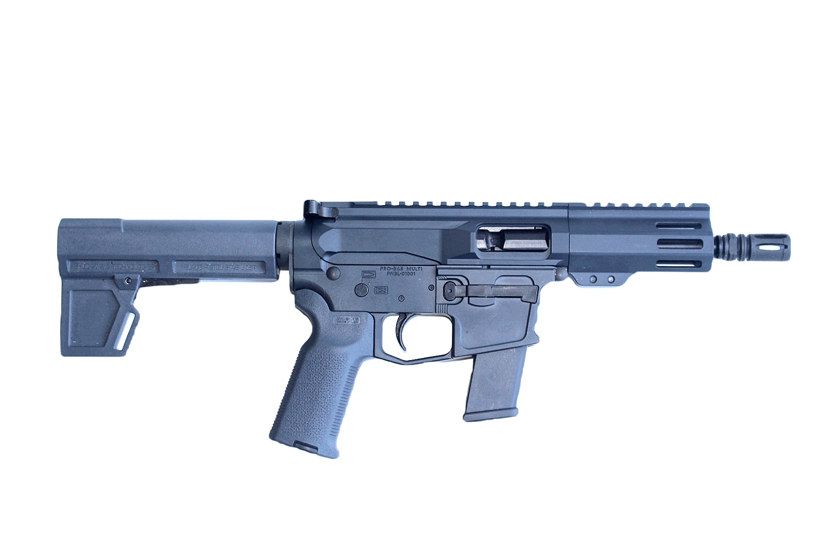 5.5 inch 10mm AR Pistol | Stealth Gray