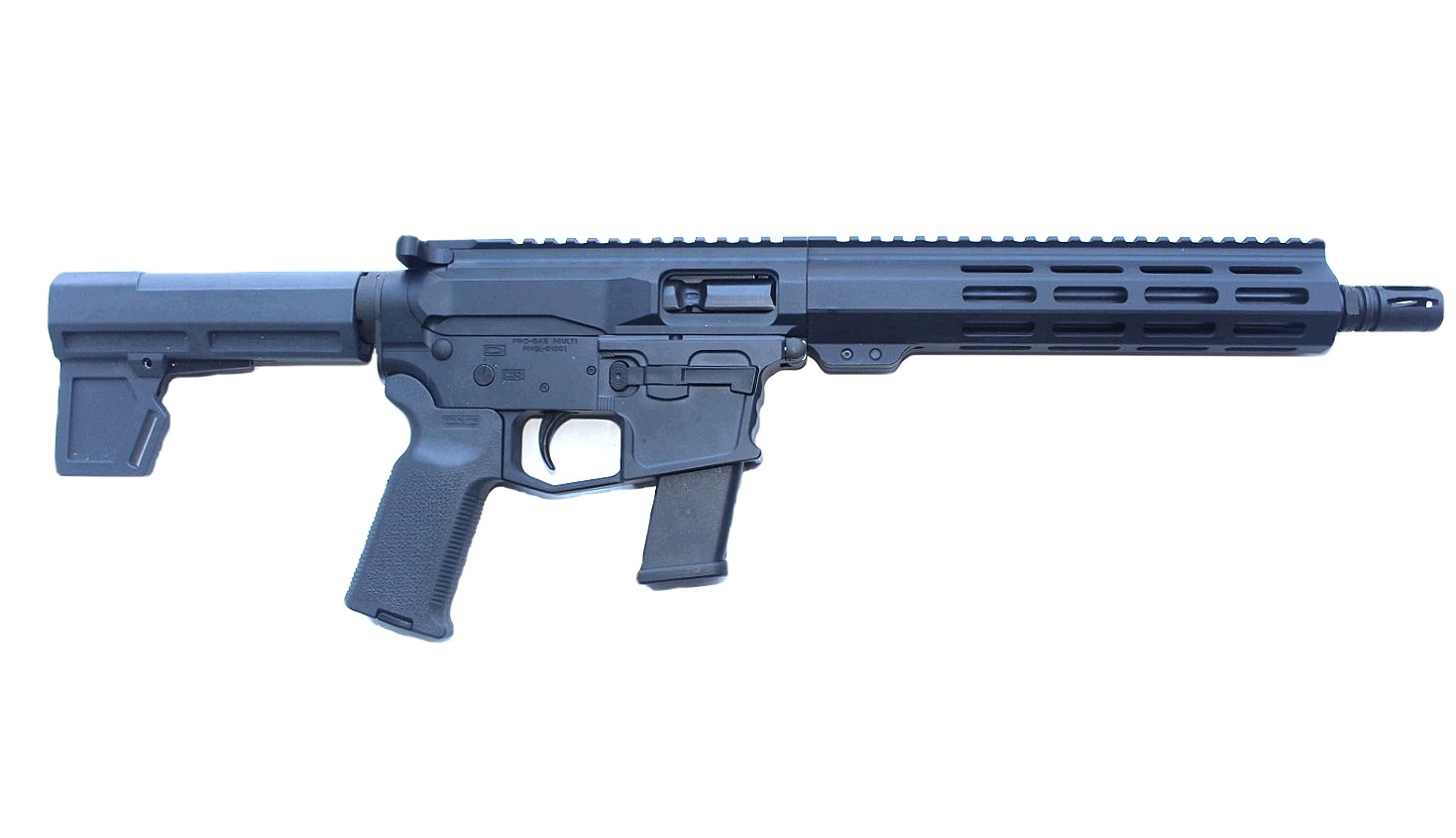 10.5 inch 10mm AR-15 Pistol | Stealth Gray