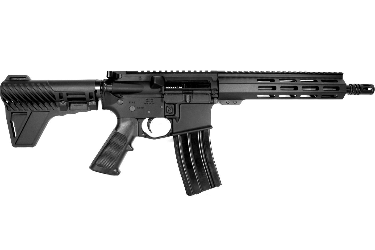 10.5 inch 450 Bushmaster AR-15 Pistol