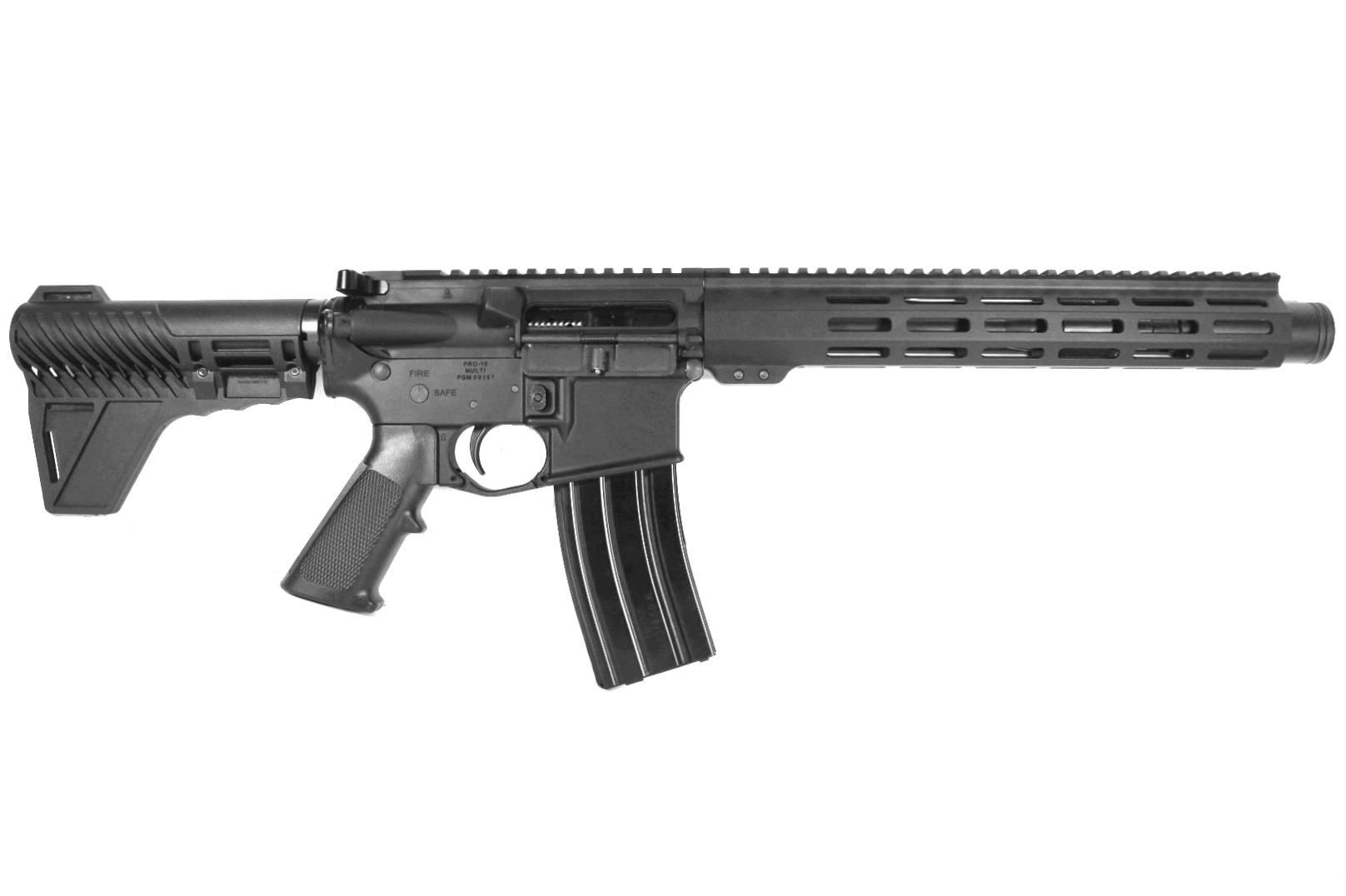 10.5 inch 450 Bushmaster AR Pistol - USA MADE