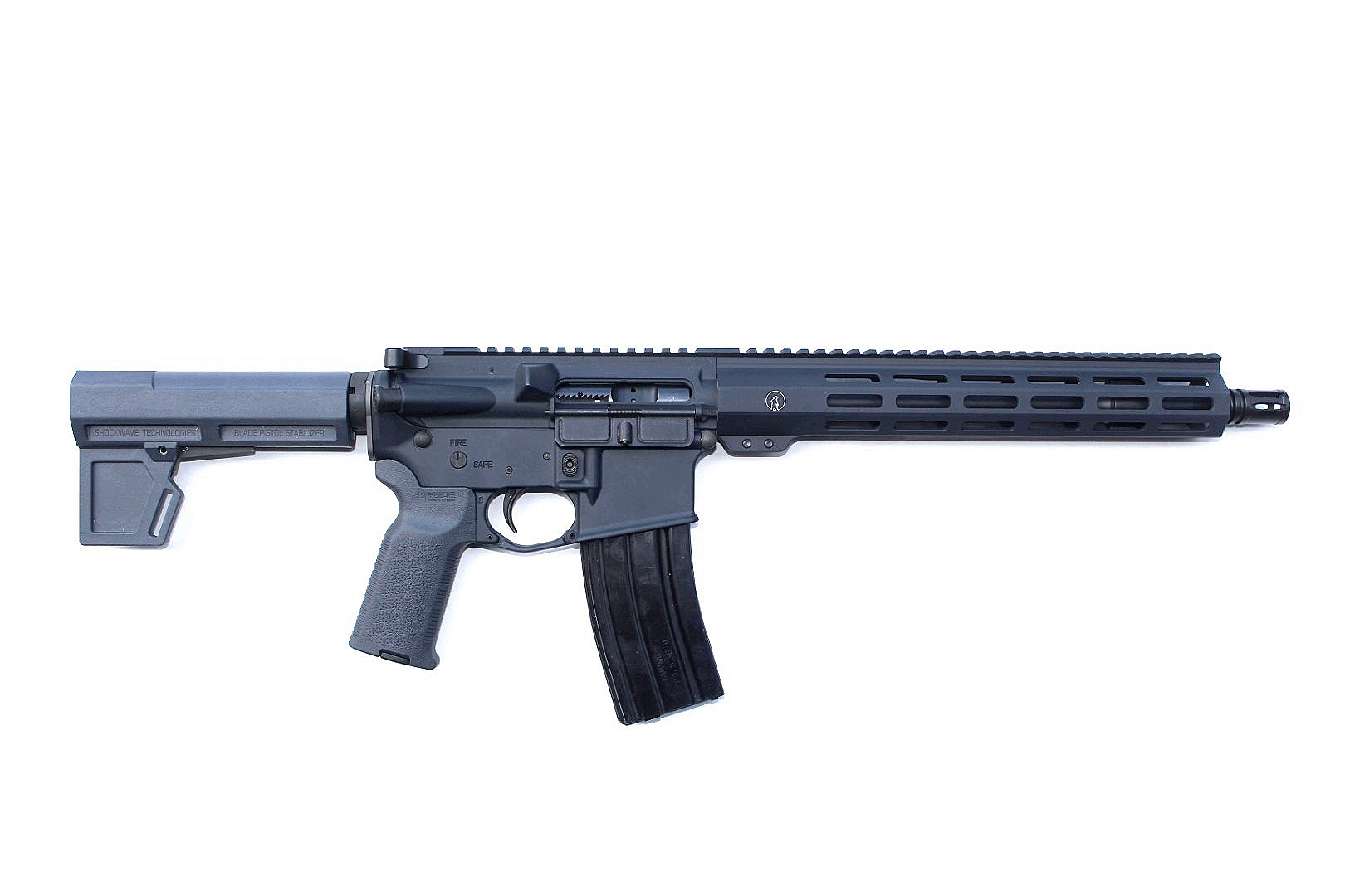 12.5 inch 5.56 NATO MIdlength Pistol | Stealth Gray
