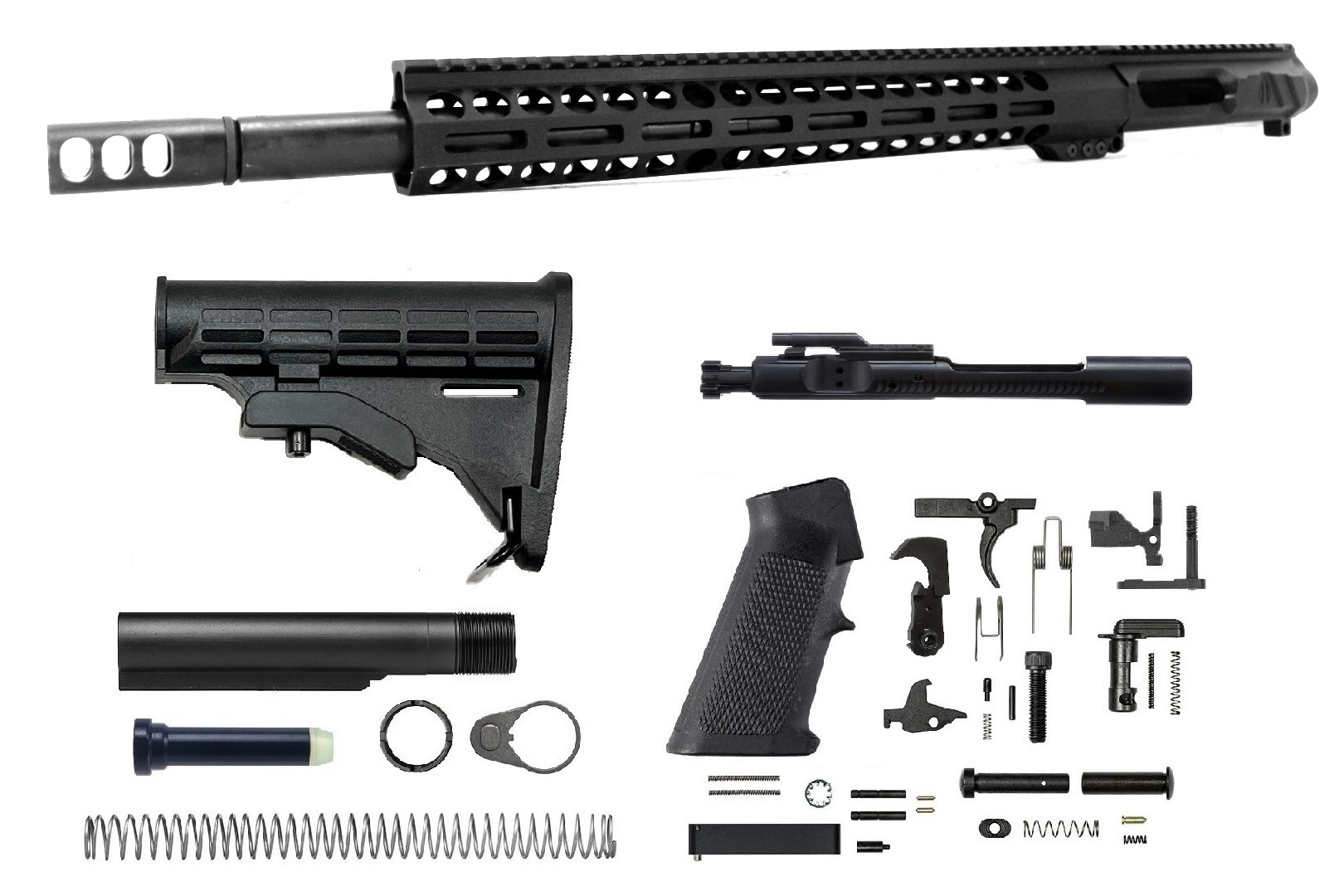 18 inch Left Hand 50 Beowulf Side Charging Upper Kit
