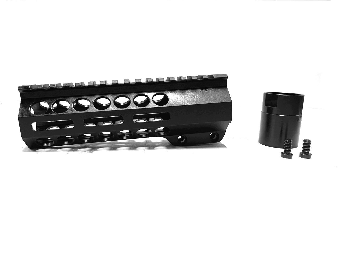 8.5 inch AR-15 Non Reciprocating Side Charging 9mm Upper with Flash Can