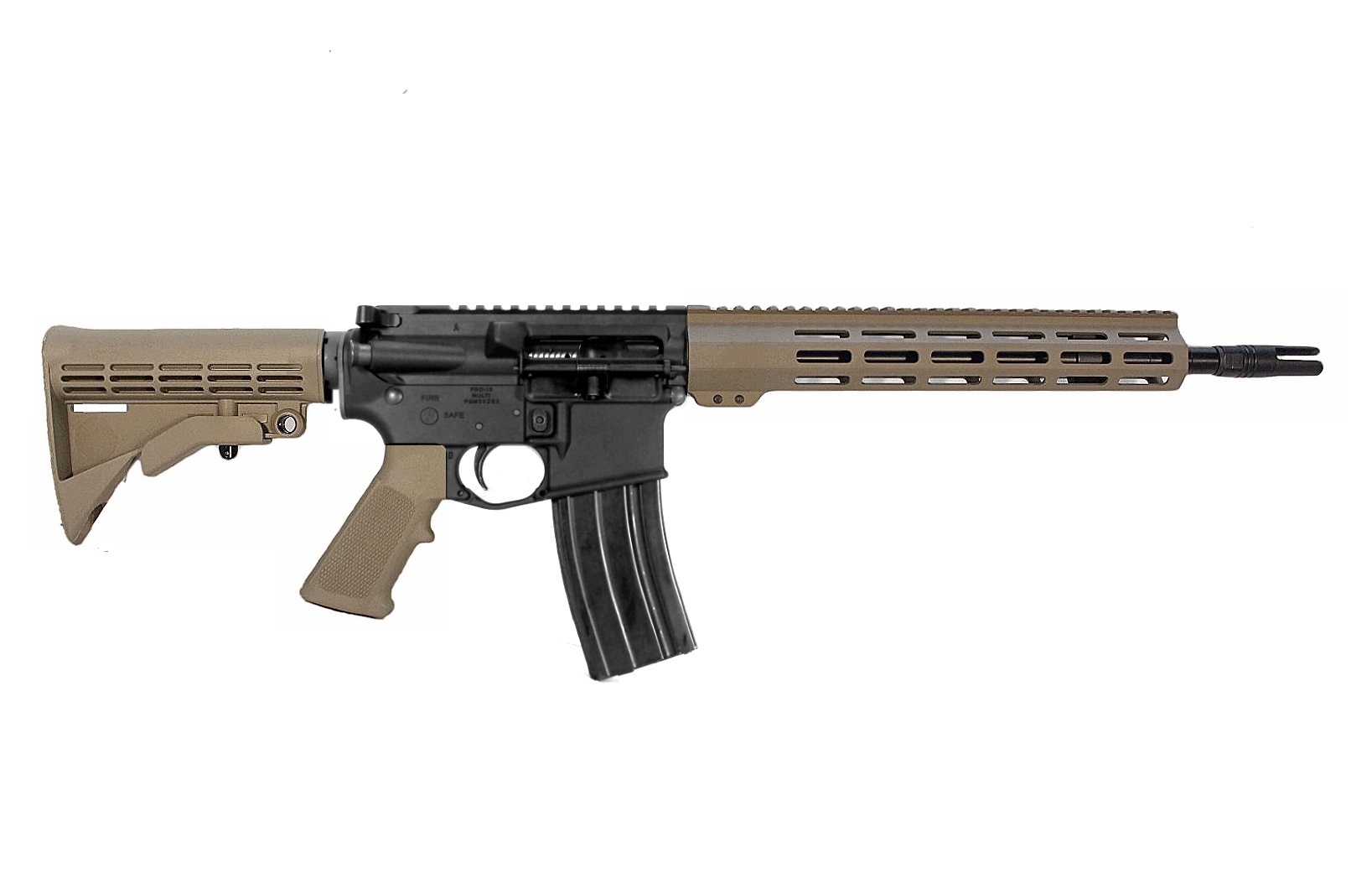 13.7 inch 5.56 NATO Rifle | Pin & Weld | BLK & FDE
