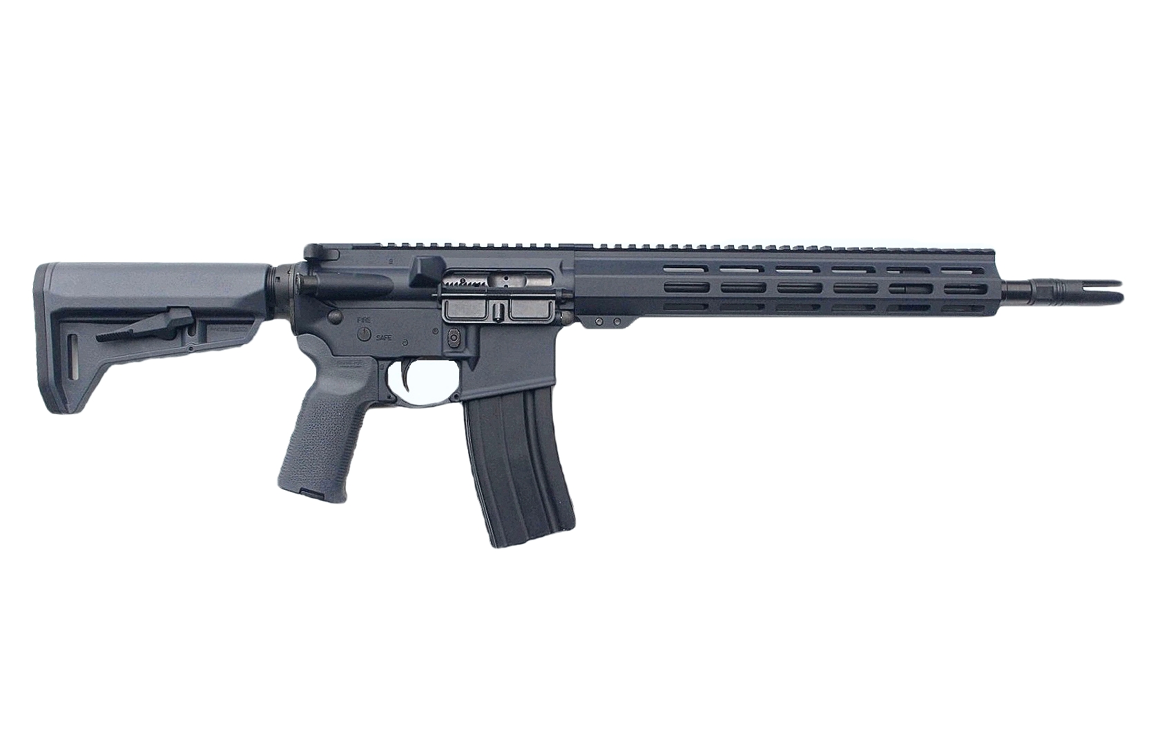 13.7 inch 5.56 NATO AR Rifle - GRAY - Pin & Weld
