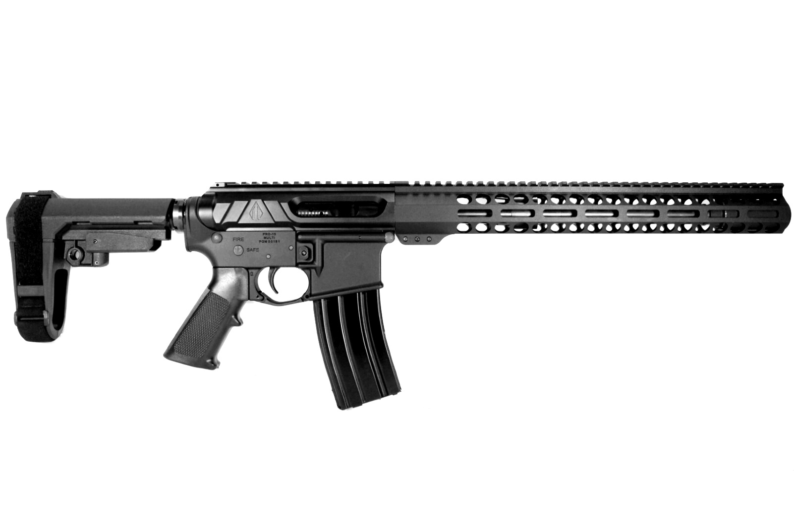 12.5 inch 300 Blackout Side Charging AR Pistol | Pro2a Tactical