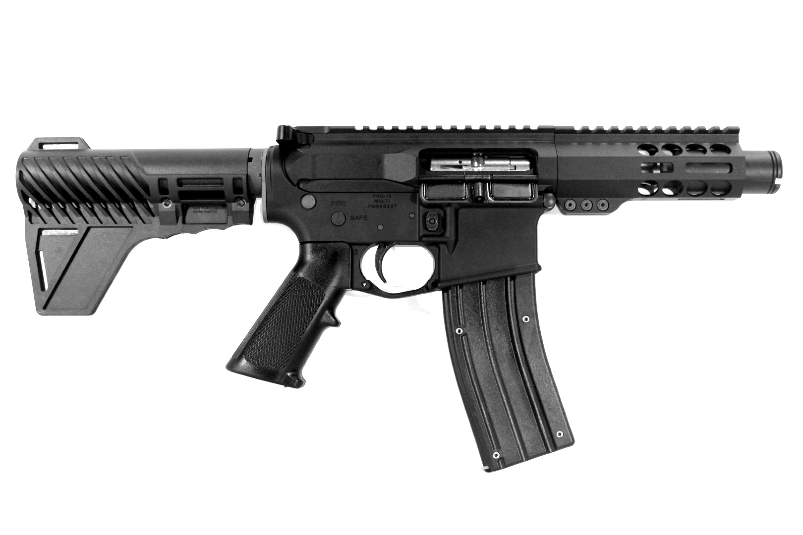 4.5 inch 22LR AR-15 Rimfire Pistol | USA MADE