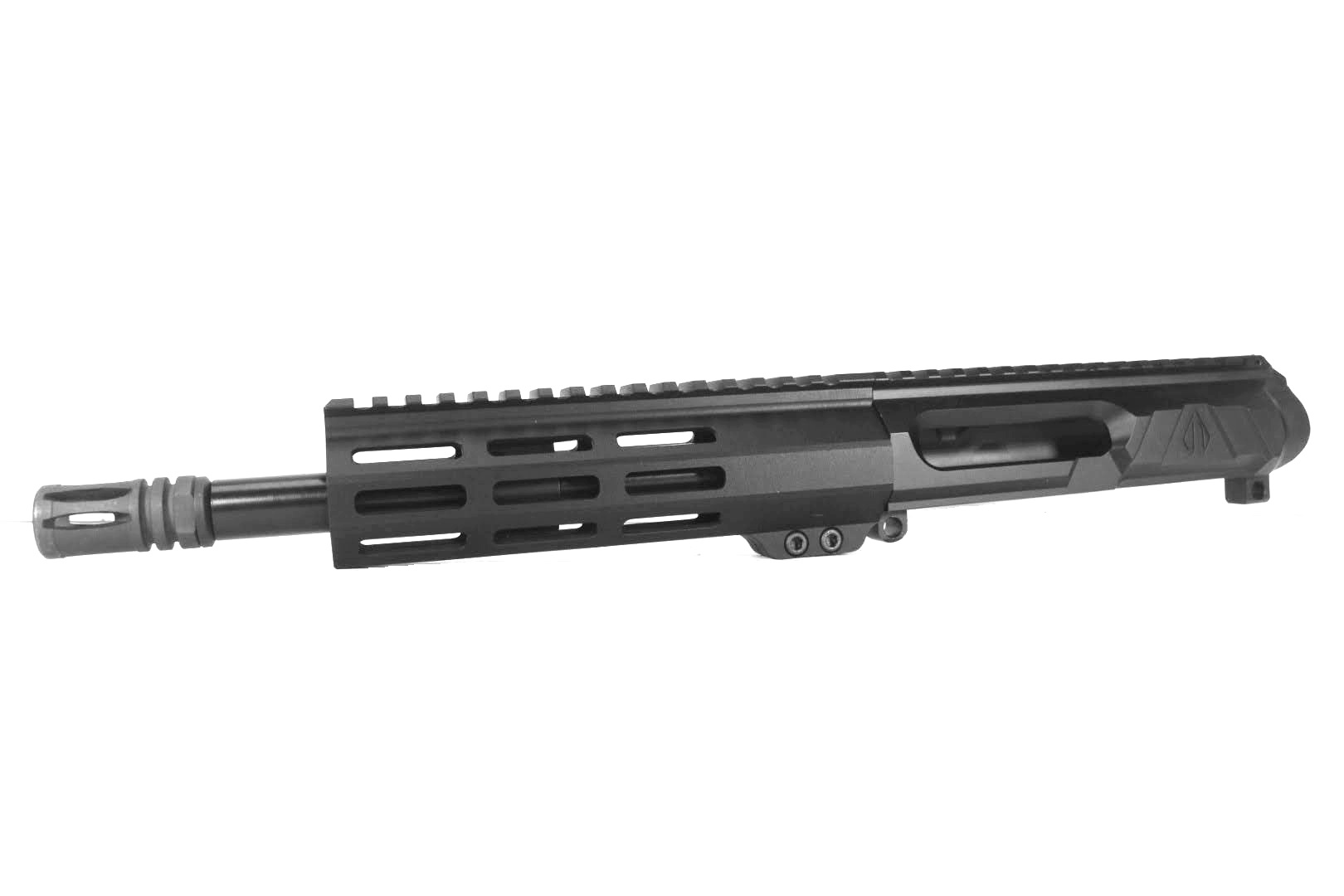 9 inch AR-15 LEFT HANDED AR-15 Non Reciprocating Side Charging 300 Blackout Melonite Upper