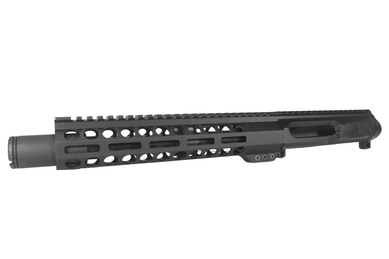 9 inch AR-15 LEFT HANDED AR-15 Non Reciprocating Side Charging 300 Blackout Melonite Upper w/Can