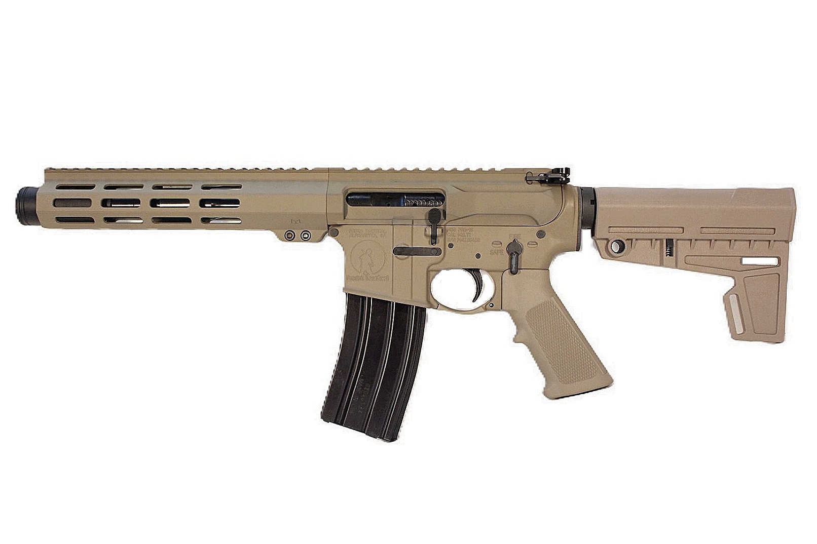 7.5 inch 300 Blackout M-LOK AR Pistol | LEFT HAND | 100% USA MADE