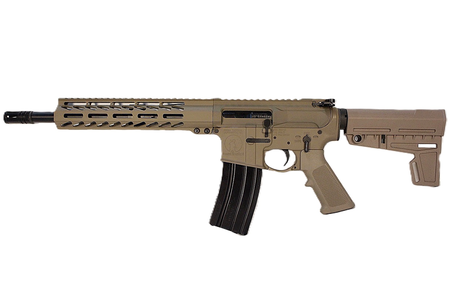 12.5 inch 300 BLK AR-15 Pistol | FDE | LEFT HAND