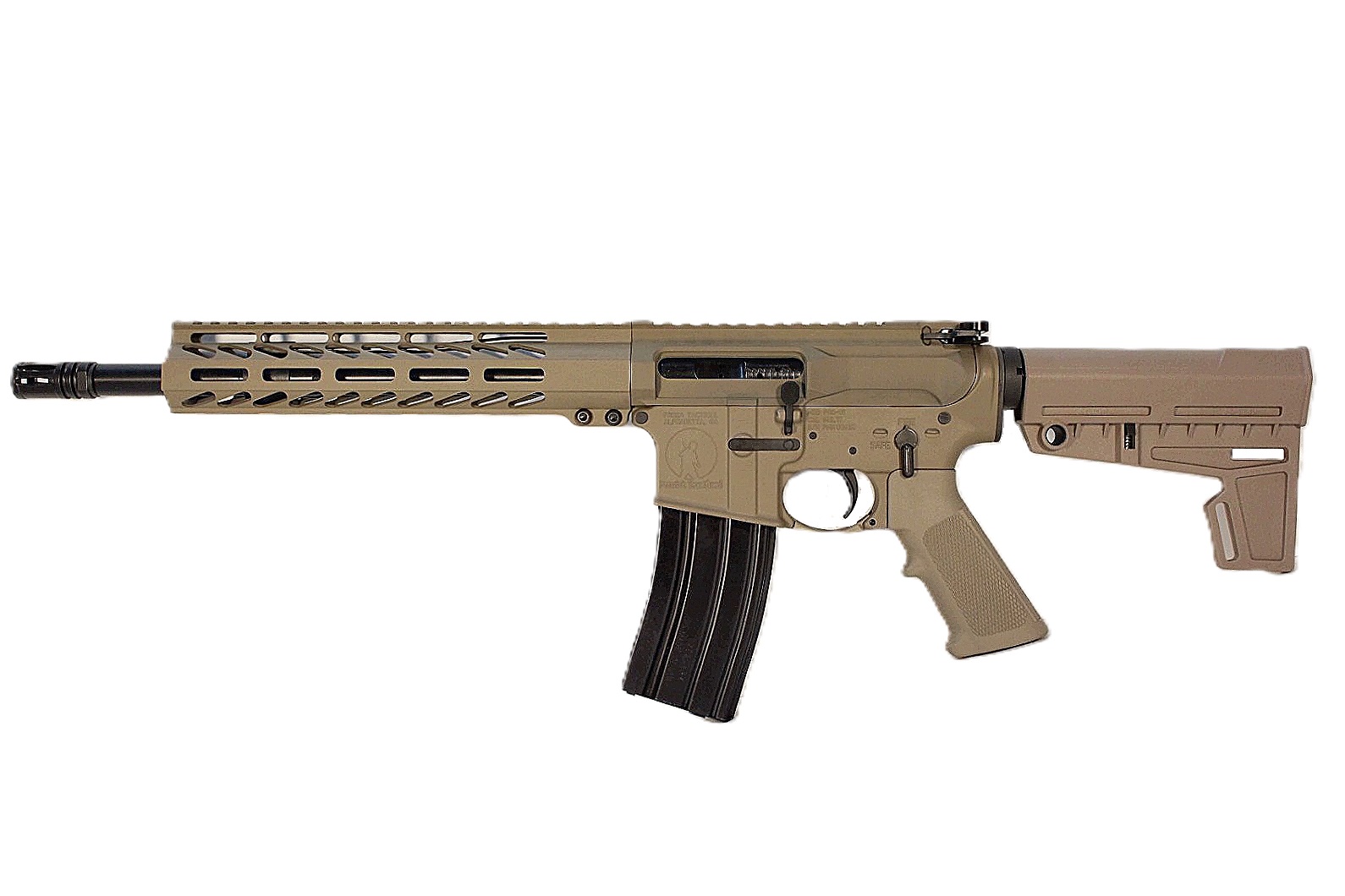 12.5 inch 6.5 Grendel M-LOK AR Pistol | Left Hand | Lifetime Warranty