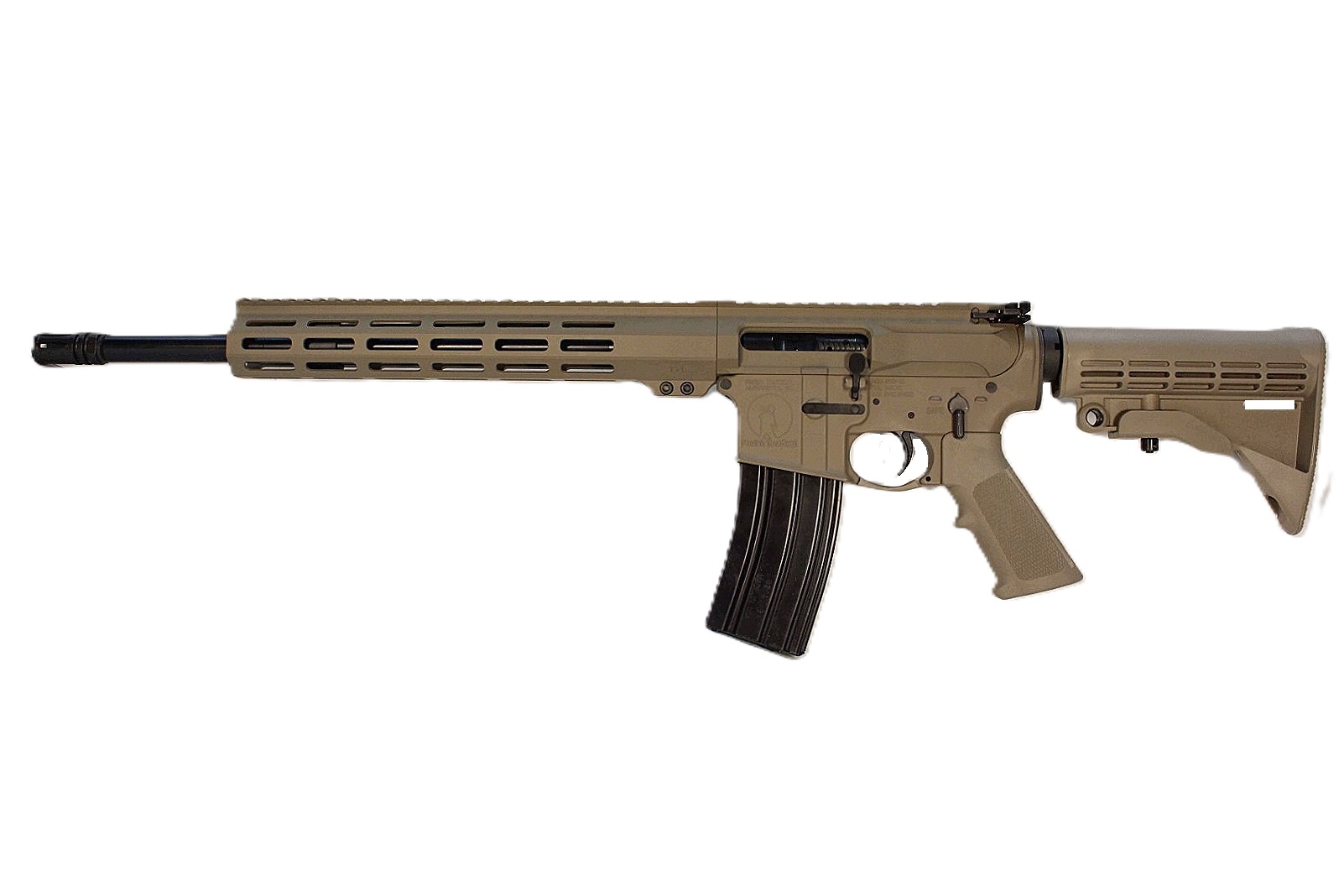 16 inch 6mm ARC AR-15 Rifle | FDE | Left Hand