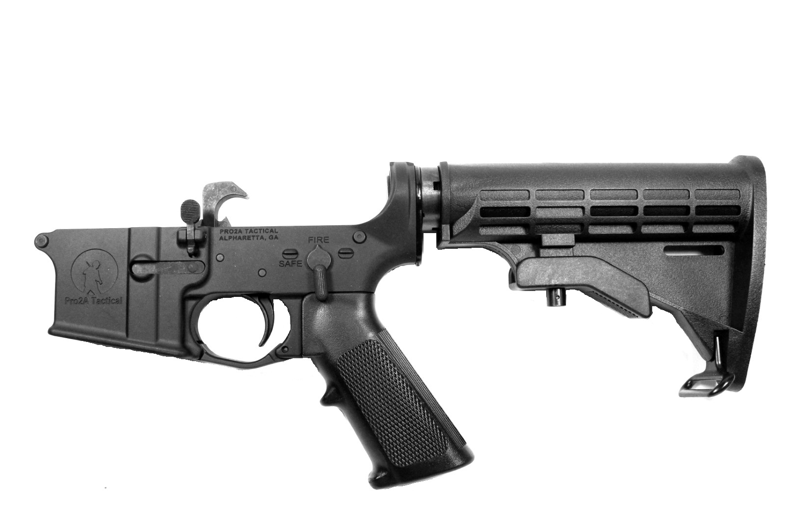 Complete Rifle Pro2A Tactical Milspec Lower Receiver AR-15 AR15 