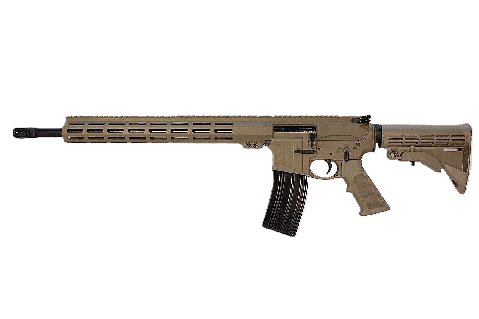 18 inch 6mm ARC AR-15 Rifle | FDE | Left Hand