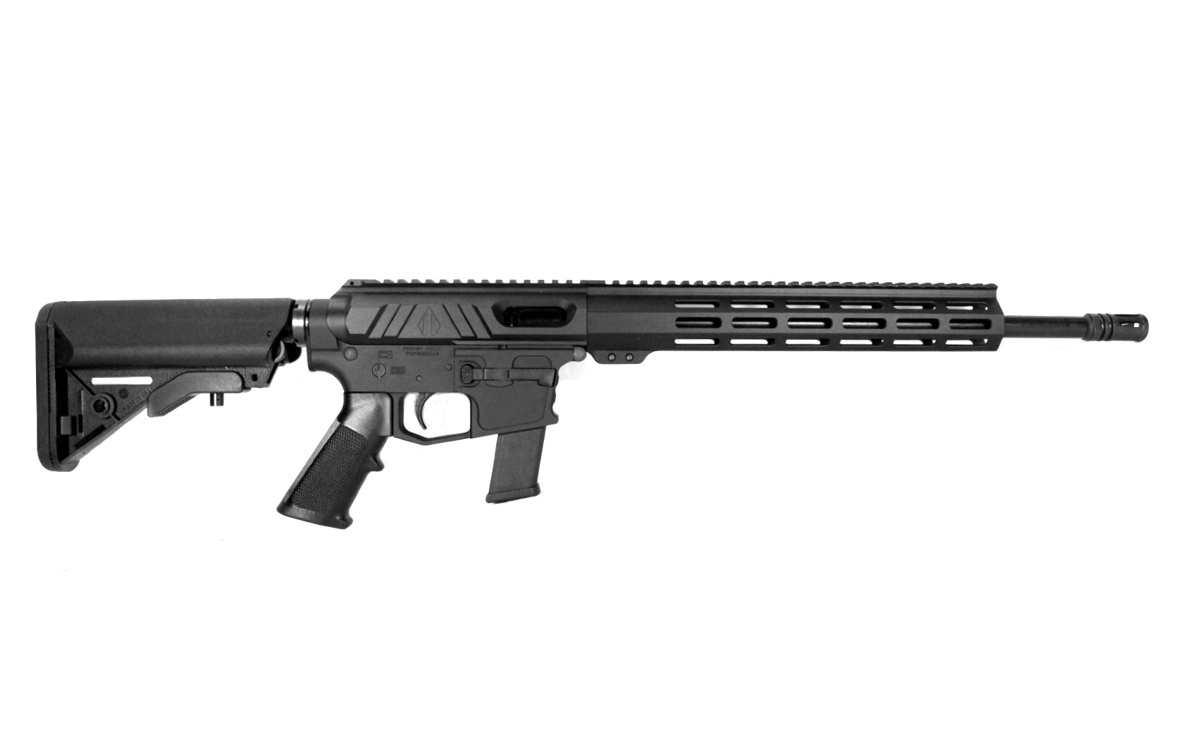 16 inch 10mm PCC Rifle | NR Side Charging | In Stock