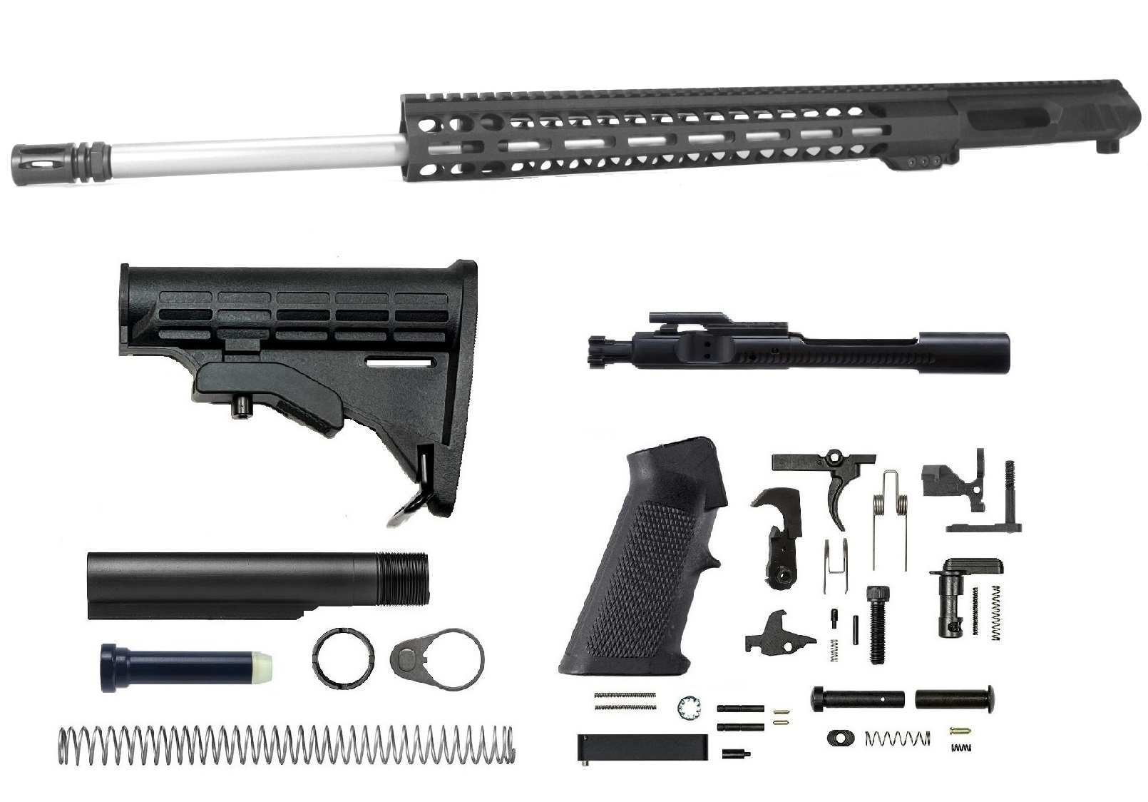 22 inch 223 Wylde Stainless Upper Kit | MOA Guarantee