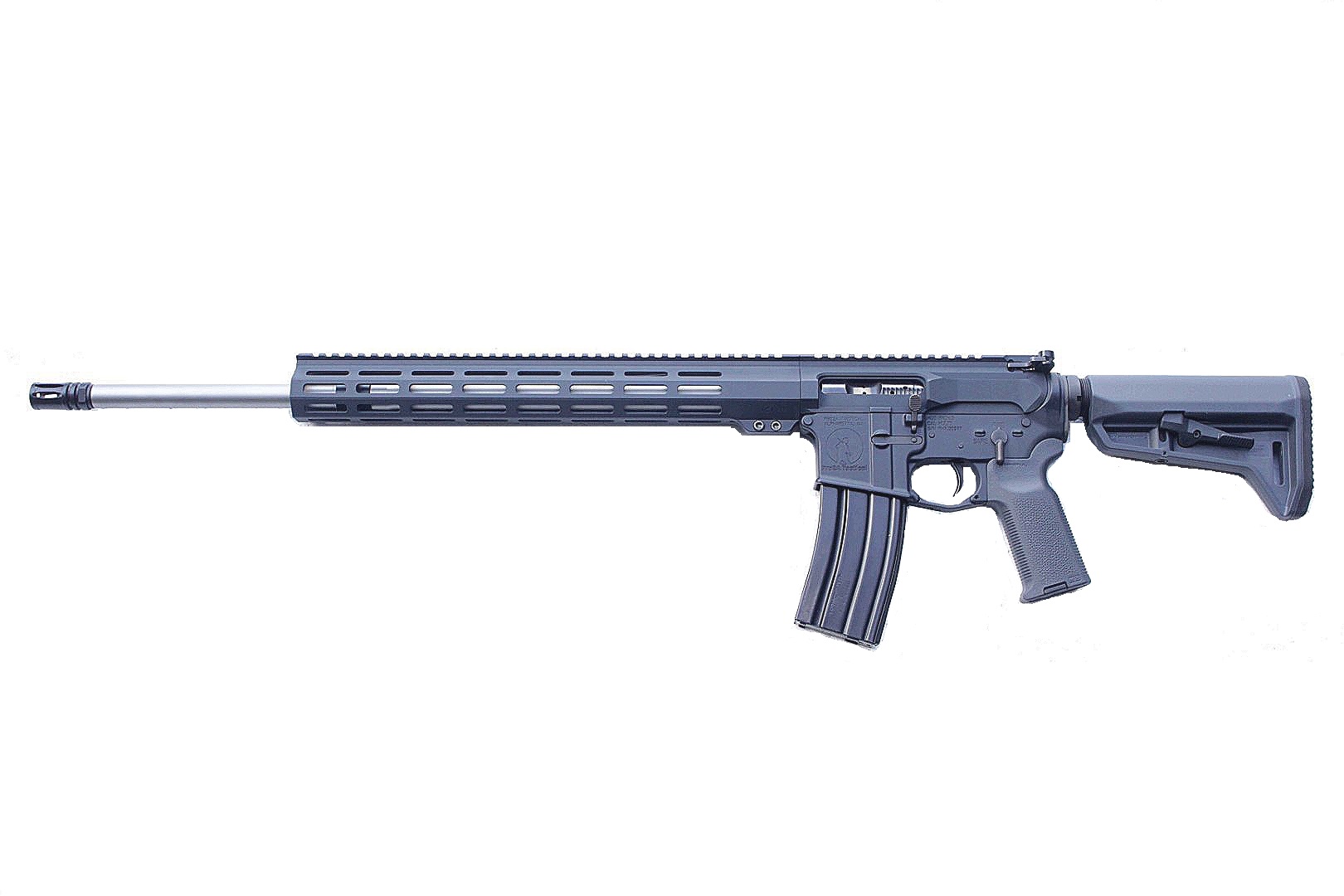 22 inch 223 Wylde Stainless Rifle | Left Hand | Gray