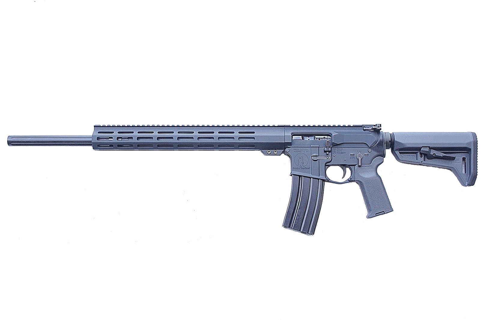 22 inch 223 Wylde Heavy Bull Barrel Rifle | LEFT | FDE