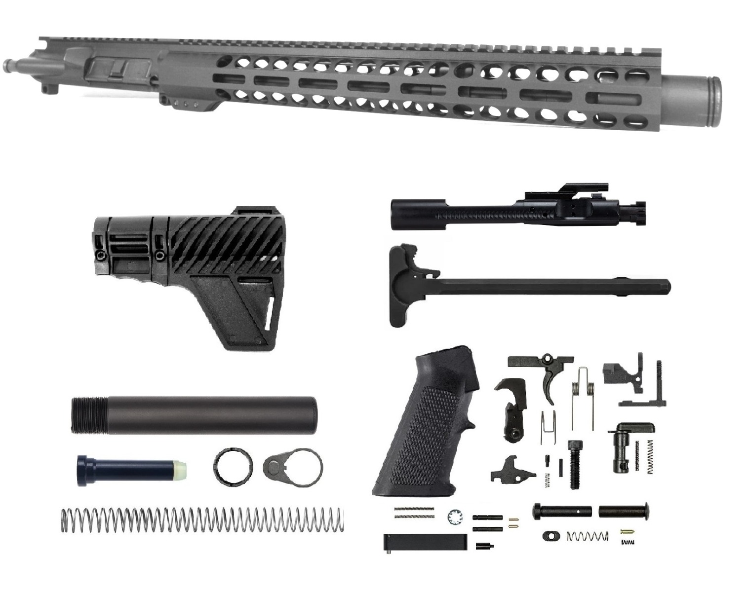 13.7 inch 5.56 NATO AR Upper Kit | Pro2A Tactical