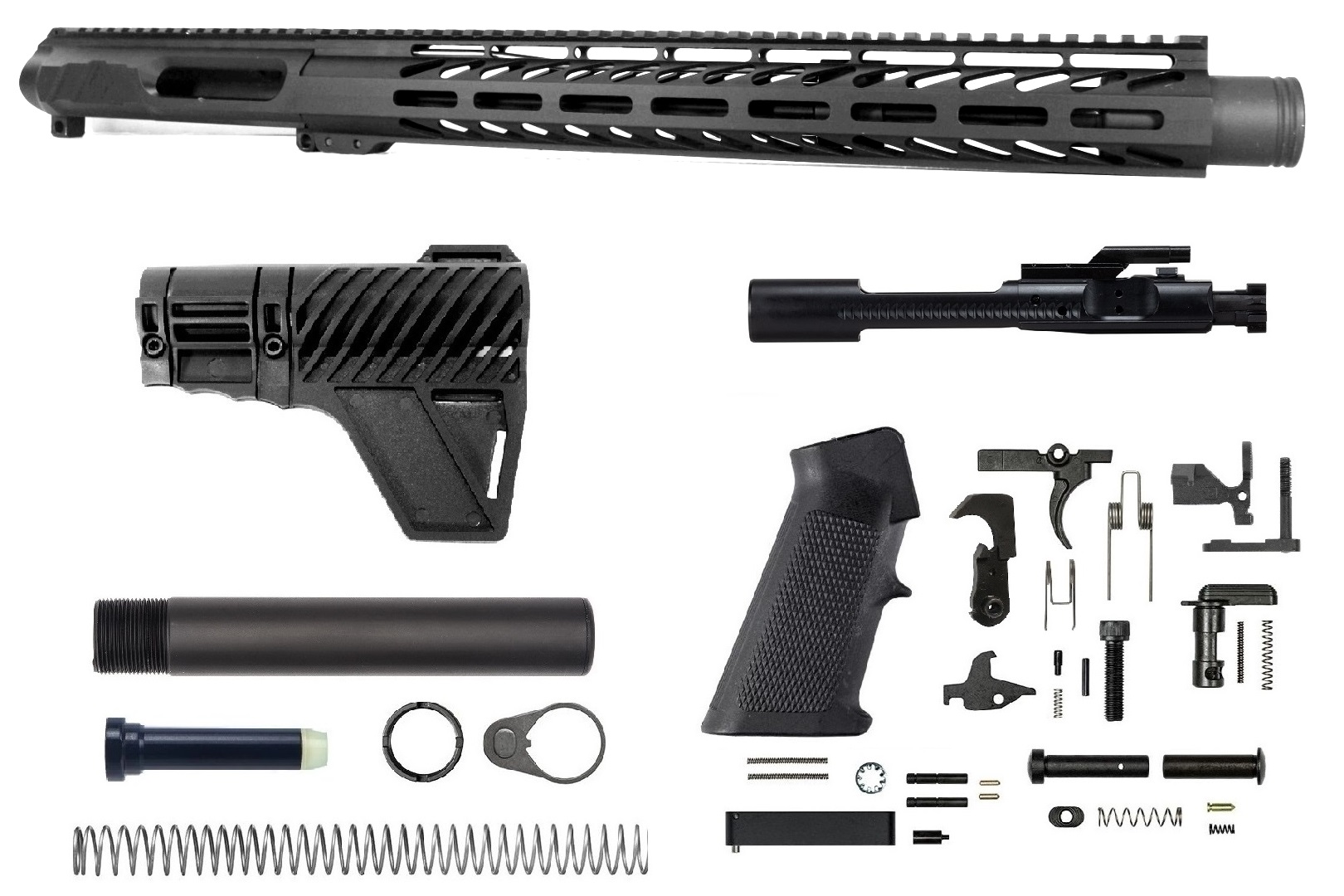 13.7 inch 5.56 NATO AR Side Charging Upper Kit | Pro2A Tactical