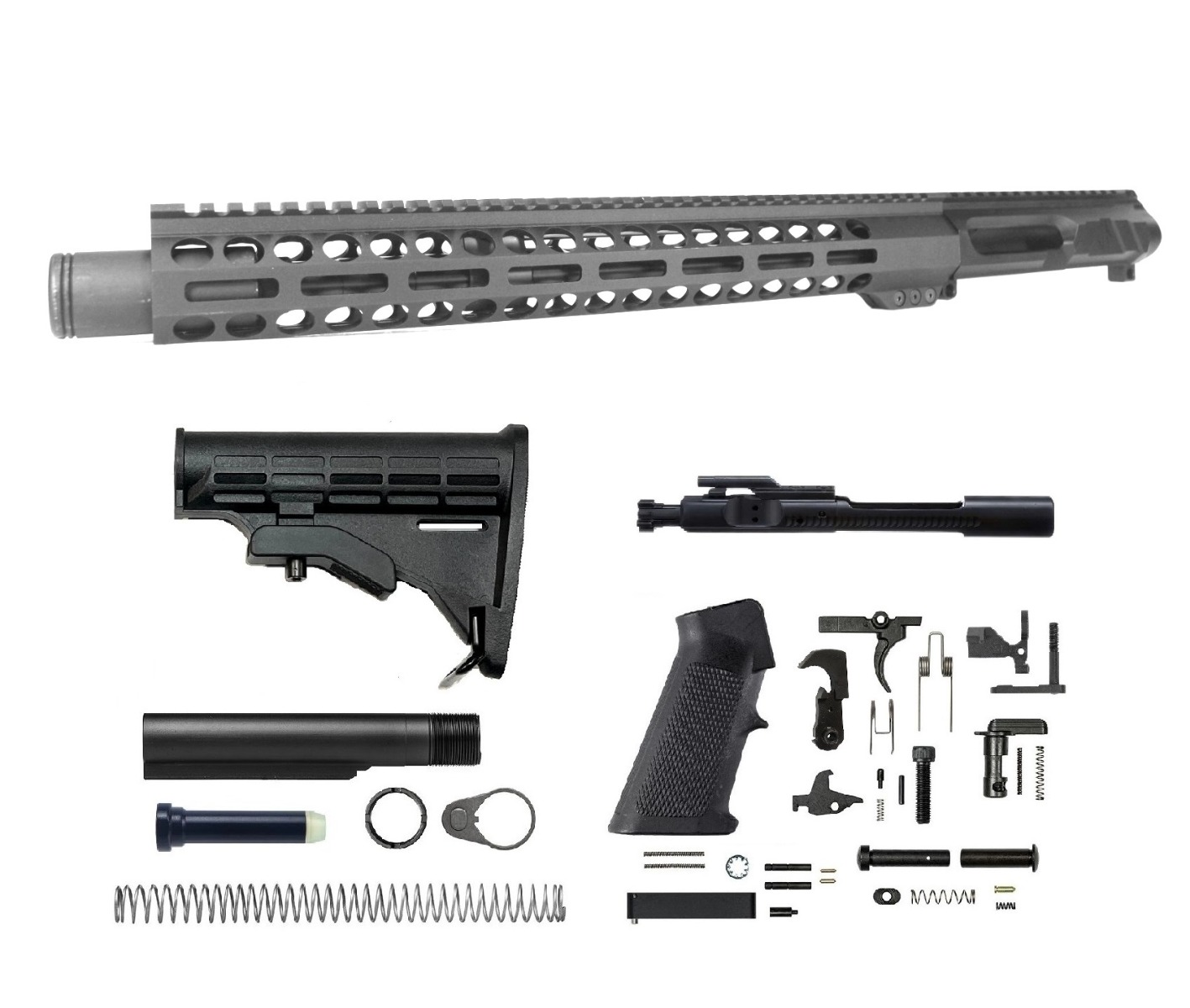 13.7 inch 5.56 NATO Left Hand Side Charging Upper Kit | Pro2a Tactical
