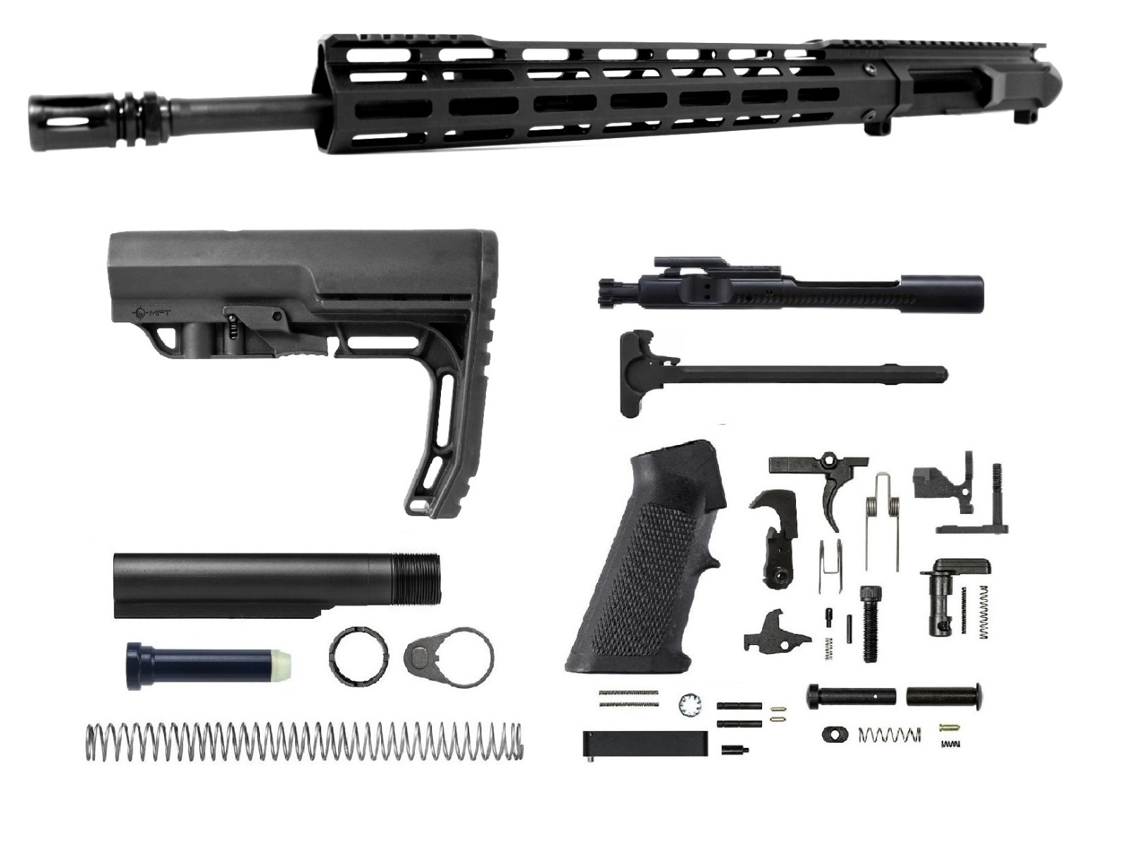 16" 5.56 Upper Kit | Left Hand | Ultralight Series