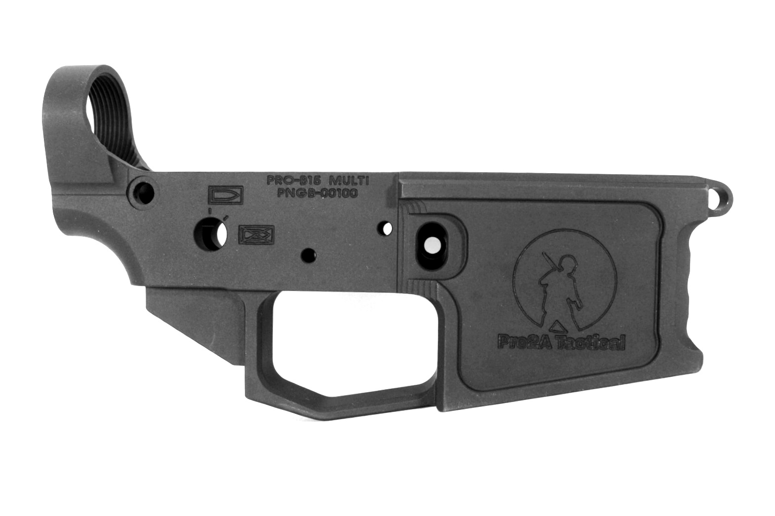 Pro2a Tactical Milspec Stripped Billet Lower Receiver AR-15 AR15 