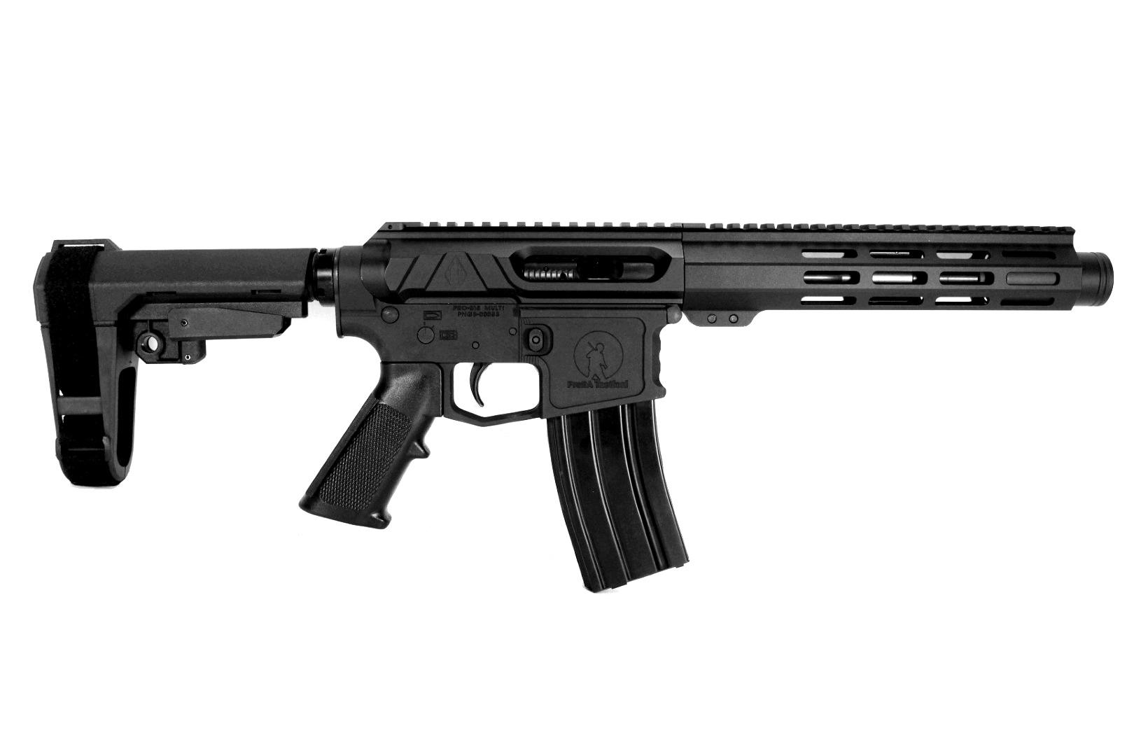 7.5 inch 300 Blackout AR-15 Side Charging Pistol | Pro2A Tactical | USA MADE