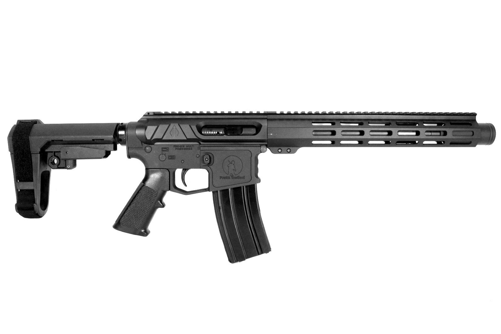 10.5 inch 450 Bushmaster AR Pistol | Side Charging