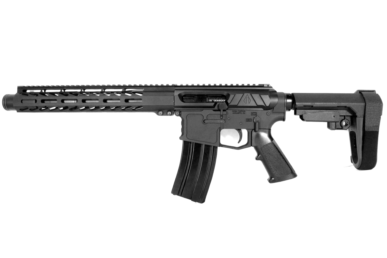 LEFT HAND 10.5 inch 5.56 NATO M-LOK Side Charging AR Pistol | Pro2a Tactical