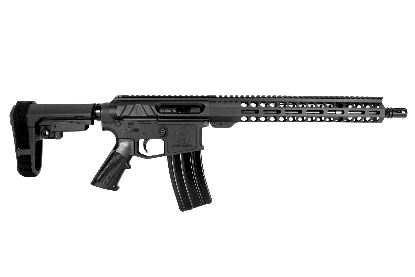 13.7 inch 5.56 NATO Side Charging AR15 Pistol | Pro2A Tactical