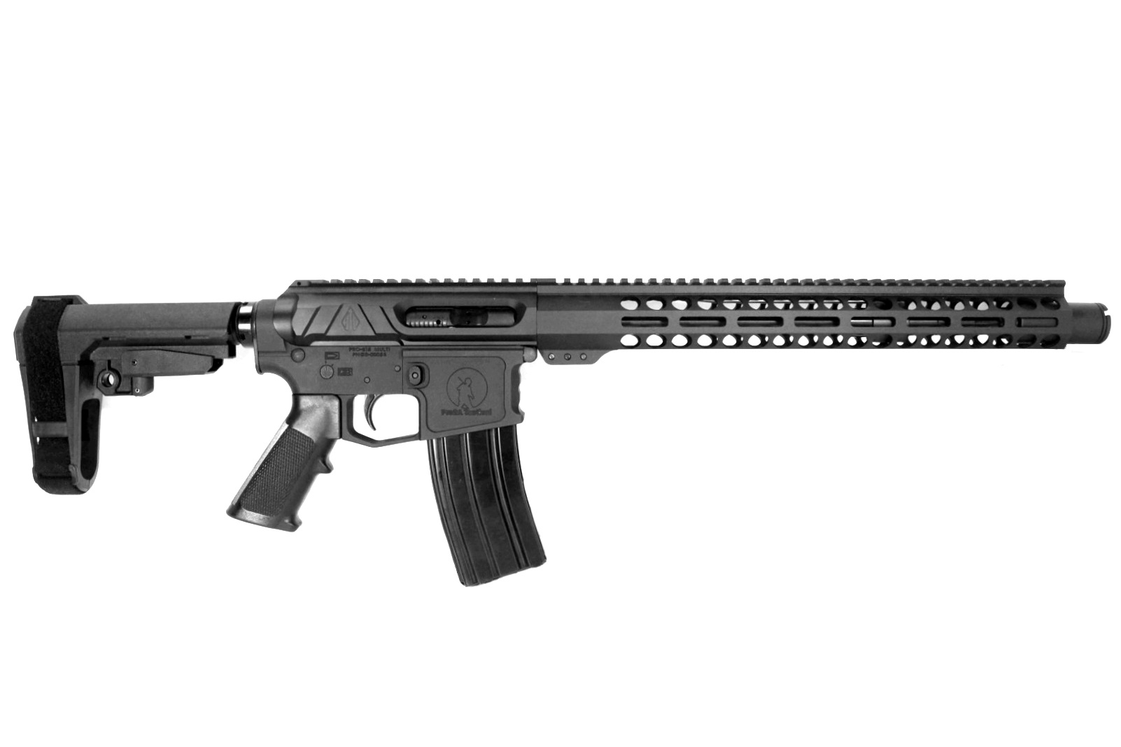 14.5 inch 5.56 NATO Side Charging AR-15 Pistol  | Pro2A Tactical 